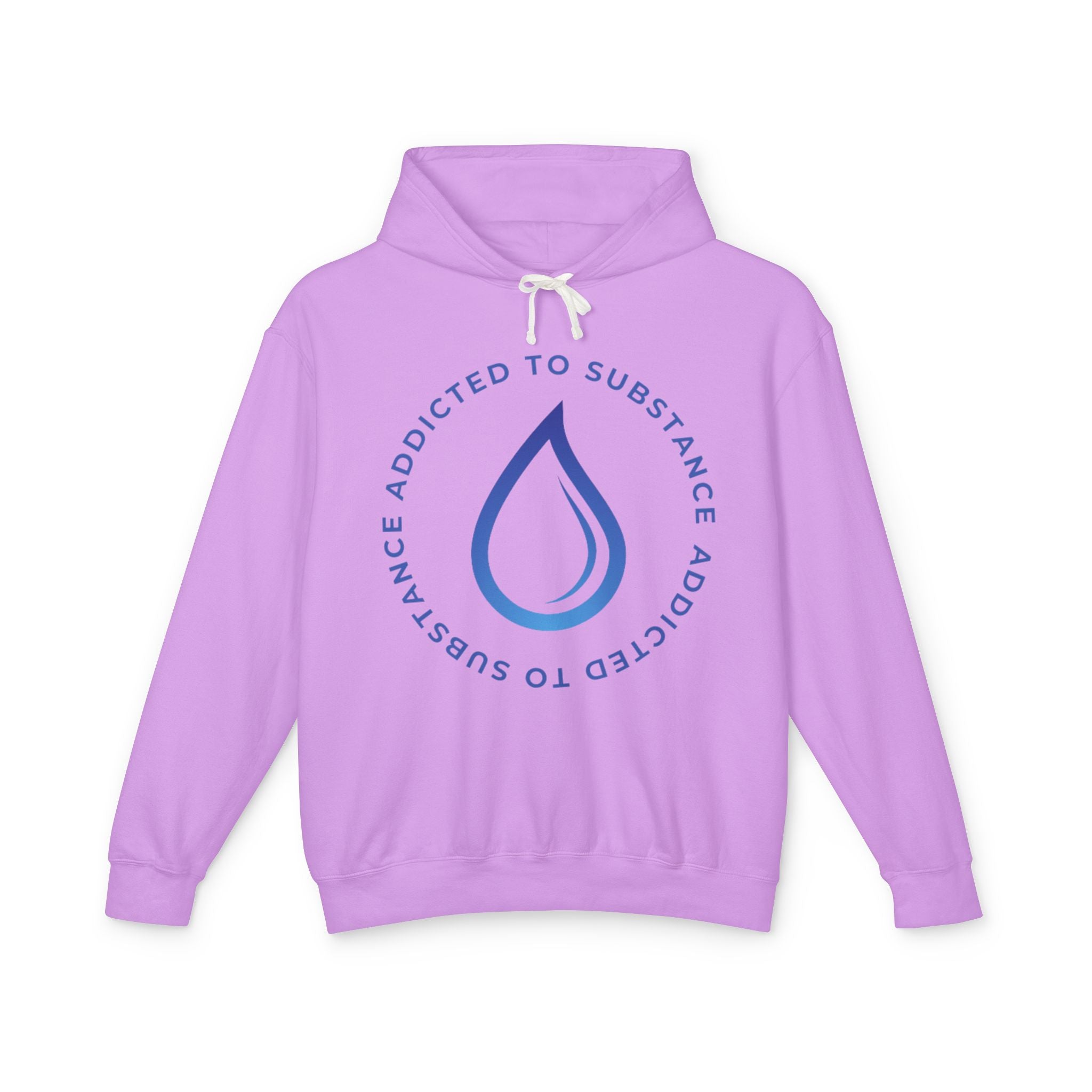 Women's Addicted to Substance Elements Hoodie - Water | Lightweight Hooded Sweatshirt