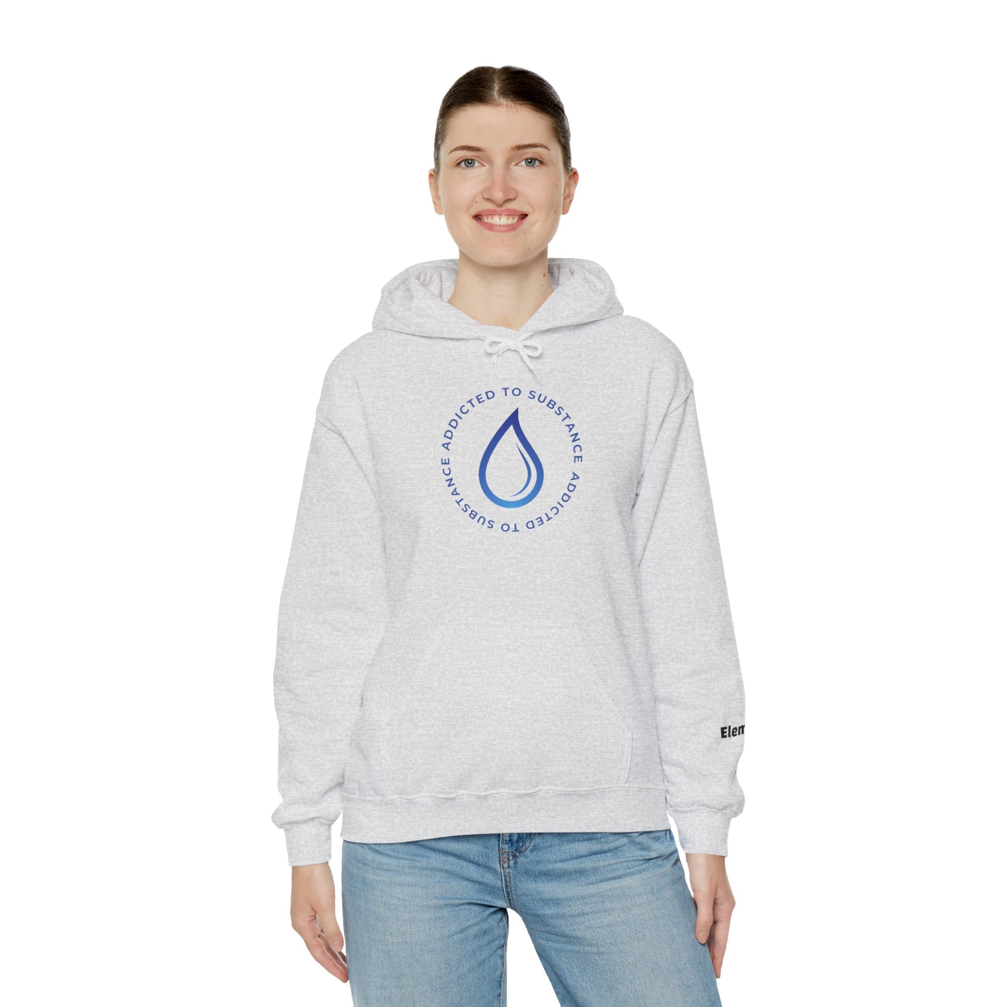 Women's Addicted To Substance Elements 2 Hoodie (Water) | Heavy Blend™ Hooded Sweatshirt