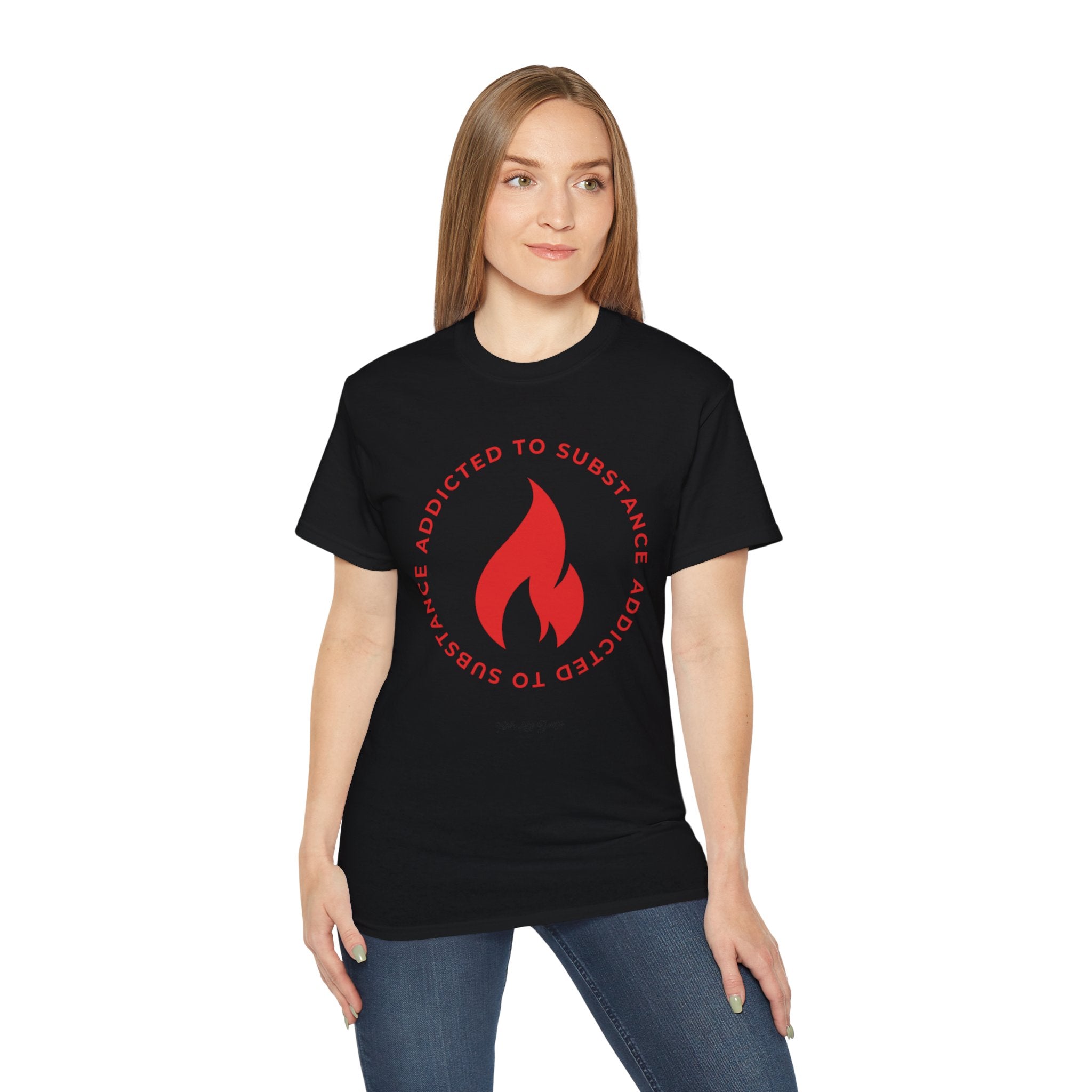 Women's Addicted to Substance Elements Edition (Fire ) | Ultra Cotton Tee
