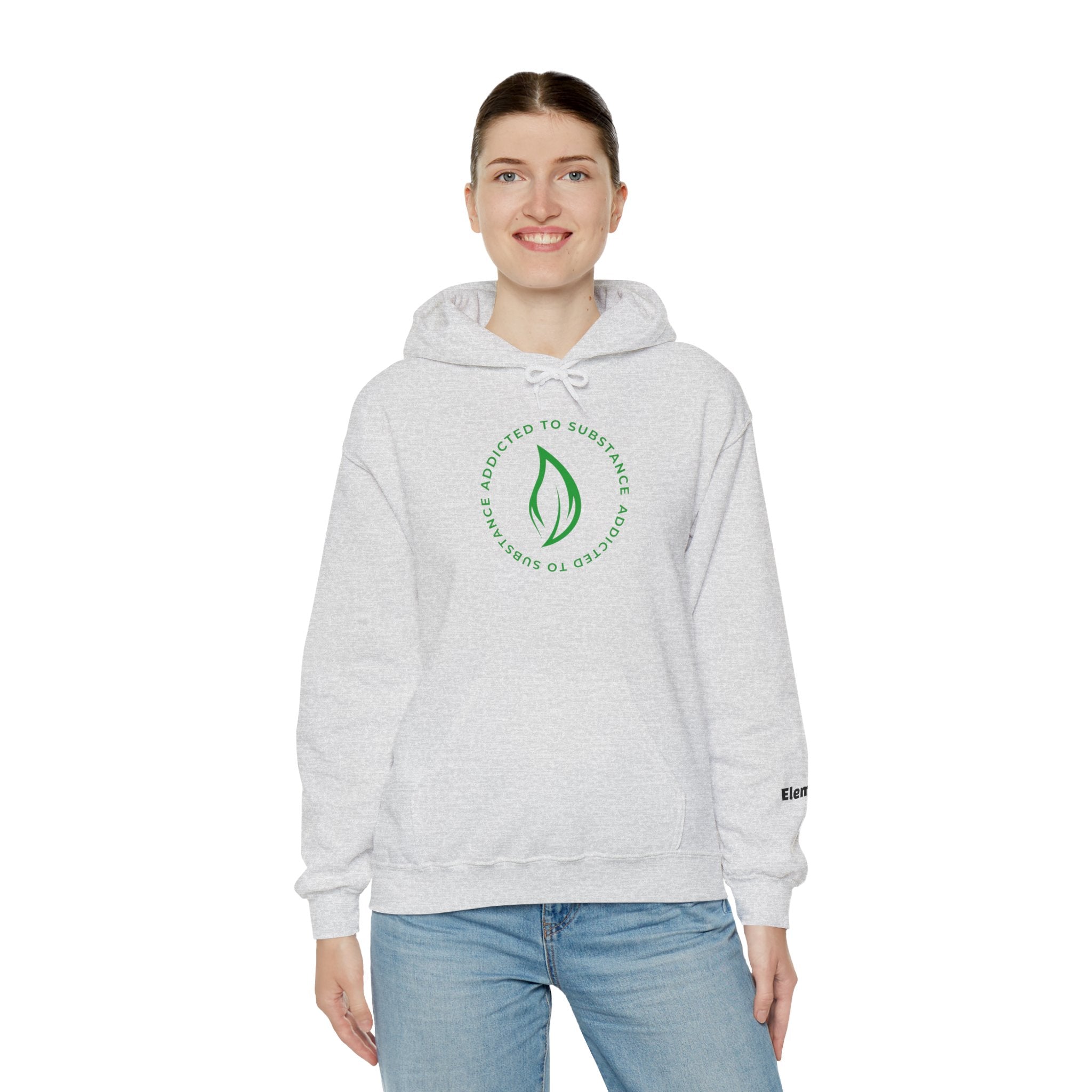 Women's Addicted To Substance Elements 2 Hoodie (Earth) | Heavy Blend™ Hooded Sweatshirt