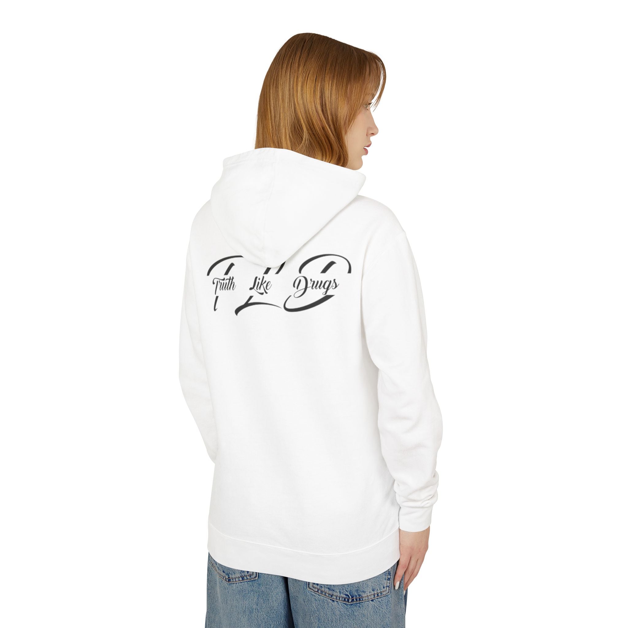 Women's Addicted to Substance Elements Hoodie - Water | Lightweight Hooded Sweatshirt