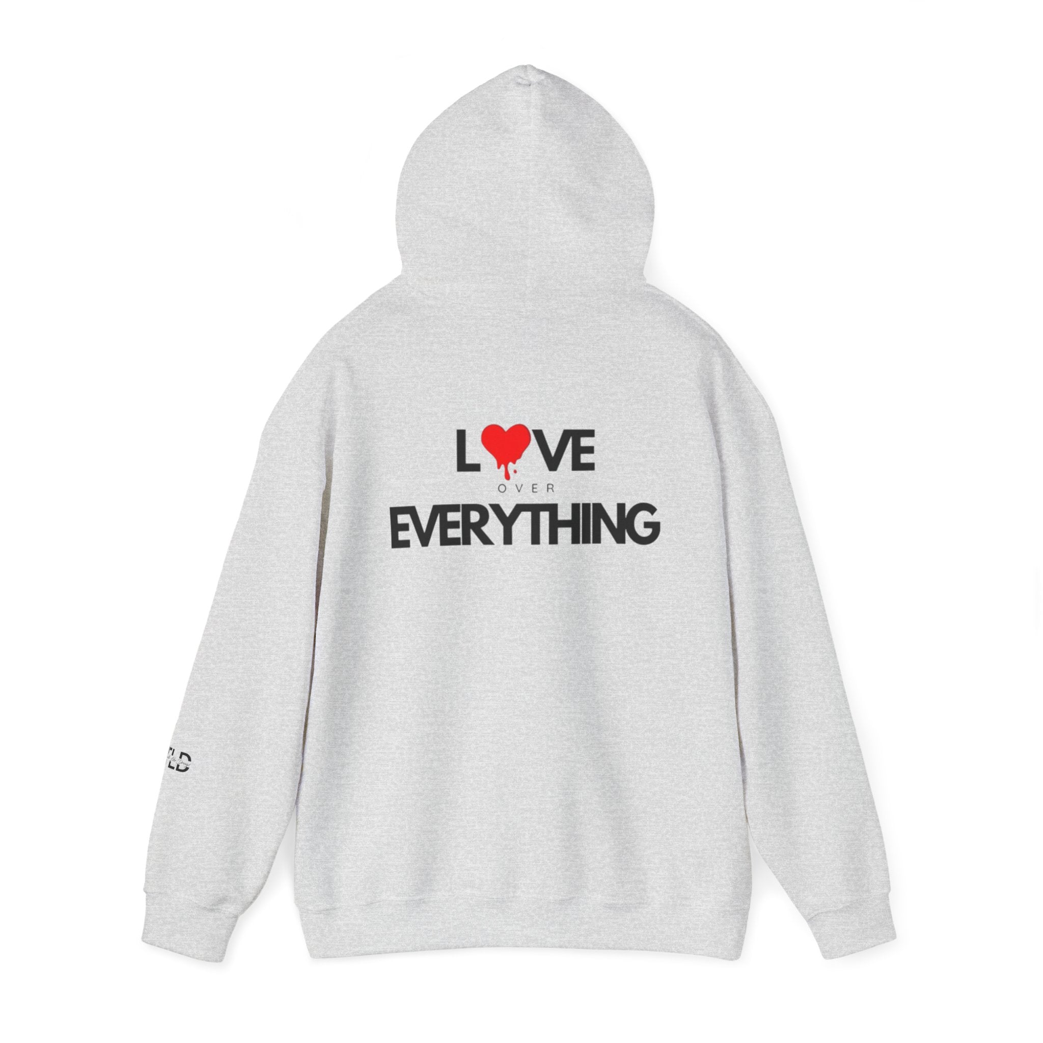 Love over Everything TLD | Unisex Heavy Blend™ Hooded Sweatshirt