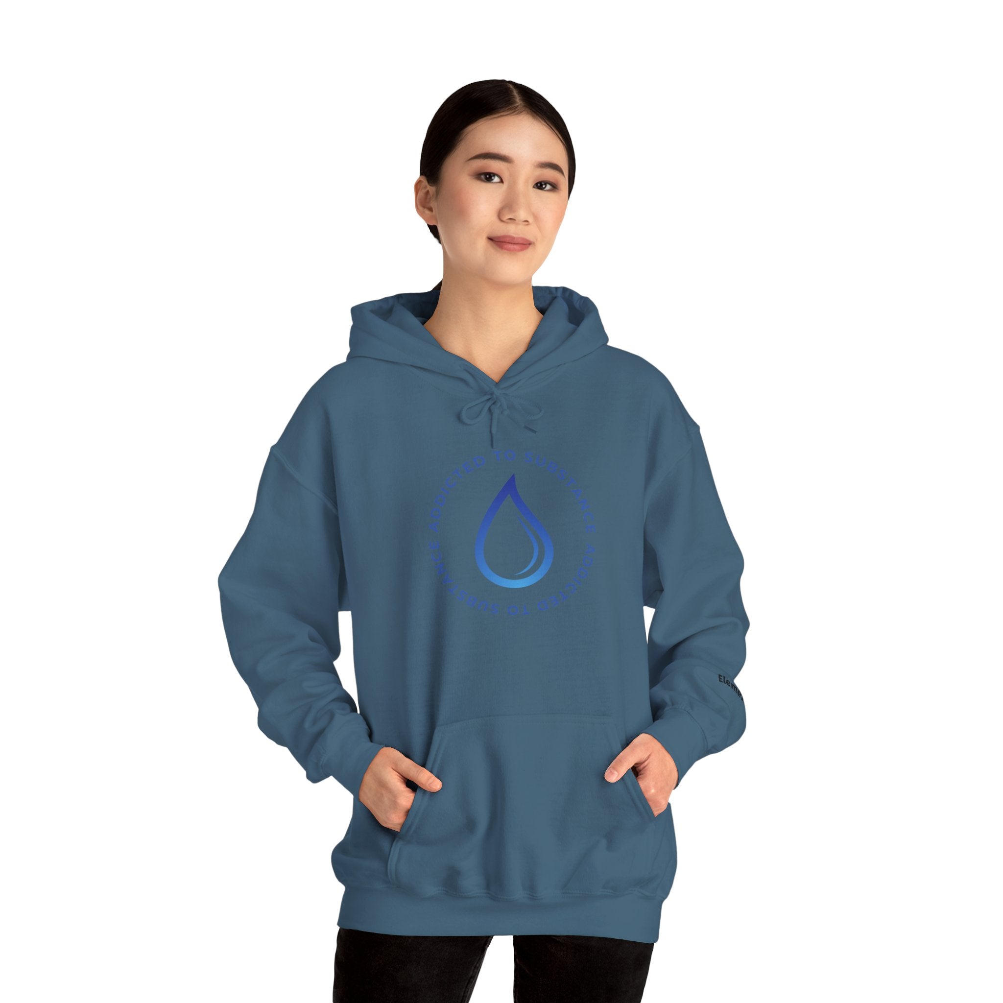 Women's Addicted To Substance Elements 2 Hoodie (Water) | Heavy Blend™ Hooded Sweatshirt