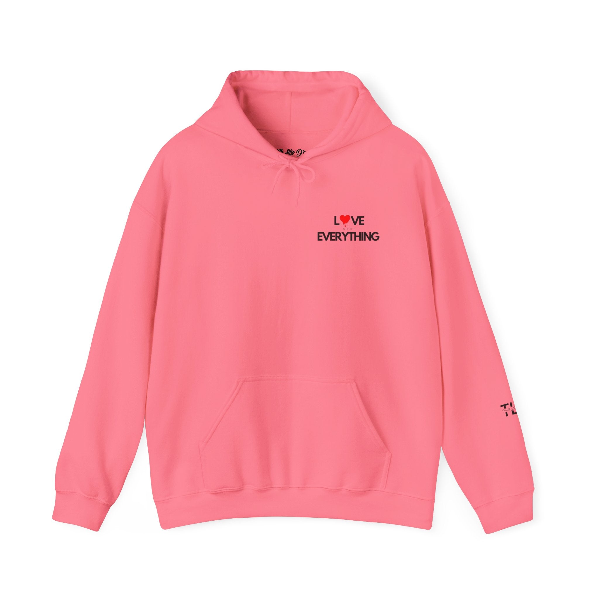Love over Everything TLD | Unisex Heavy Blend™ Hooded Sweatshirt