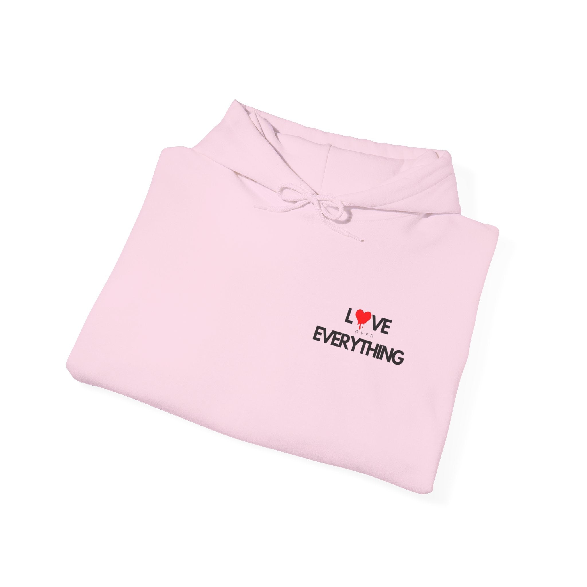 Love over Everything TLD | Unisex Heavy Blend™ Hooded Sweatshirt