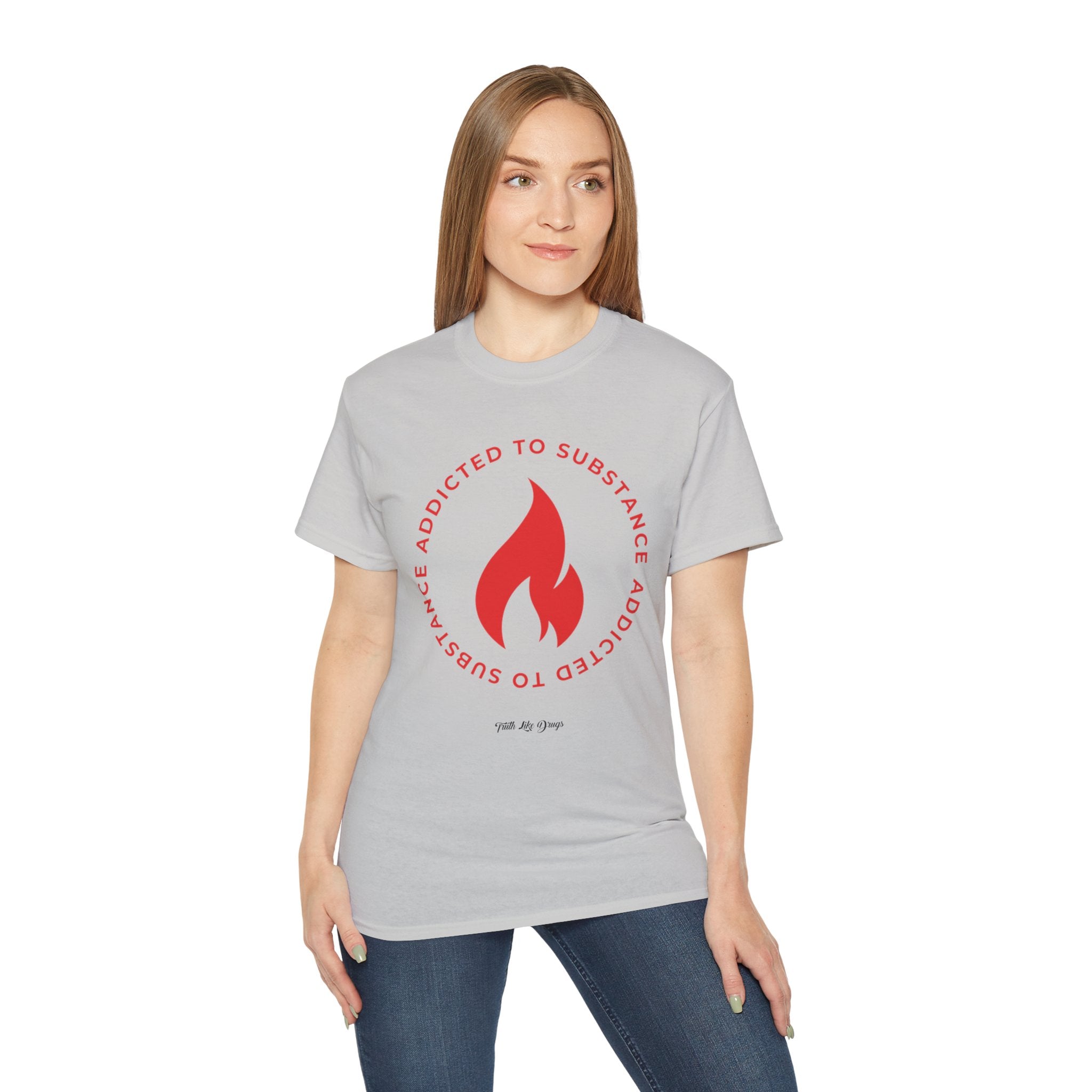 Women's Addicted to Substance Elements Edition (Fire ) | Ultra Cotton Tee