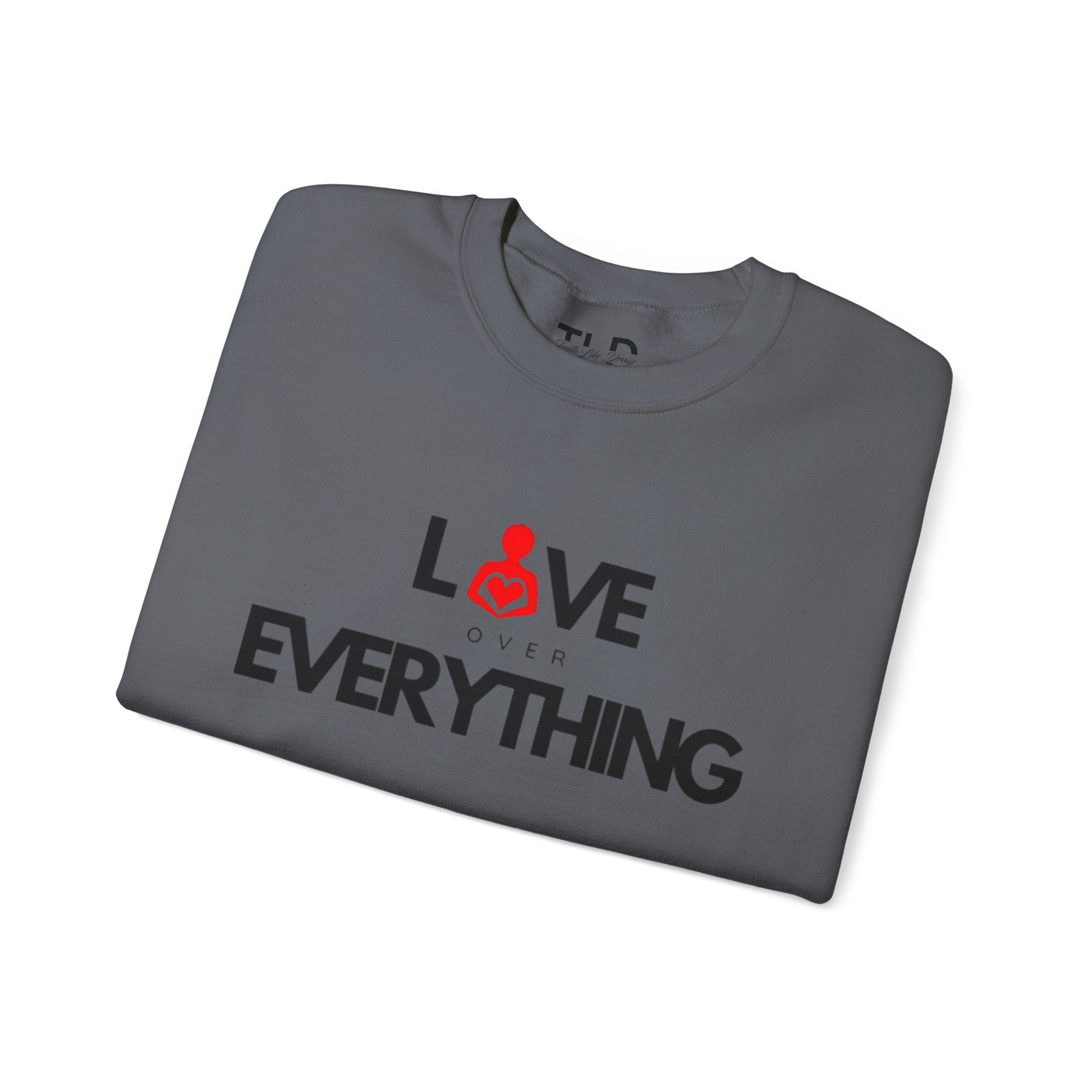 Love Over Everything | Unisex Heavy Blend™ Crewneck Sweatshirt