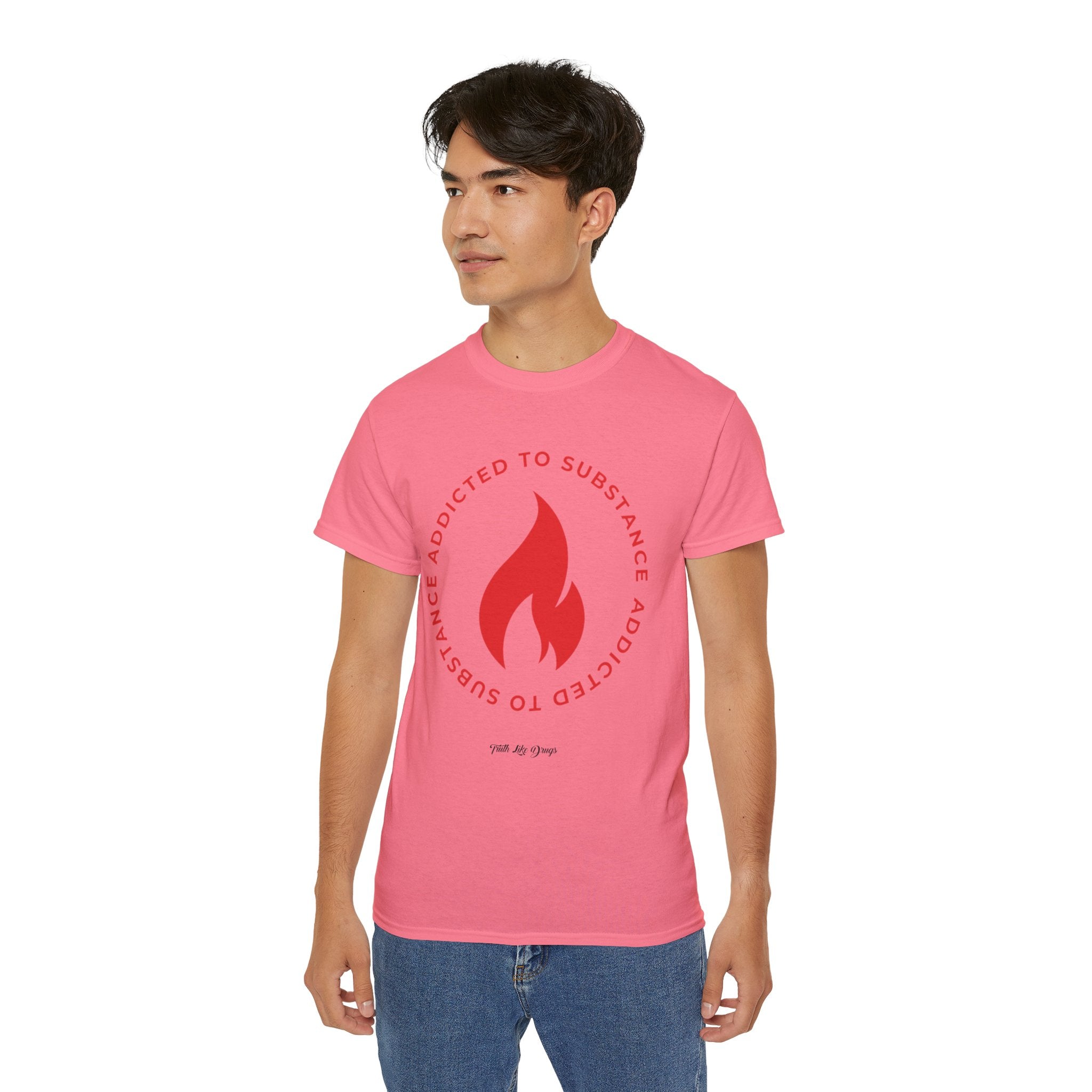 Men's Addicted to Substance Elements Edition (Fire ) | Ultra Cotton Tee