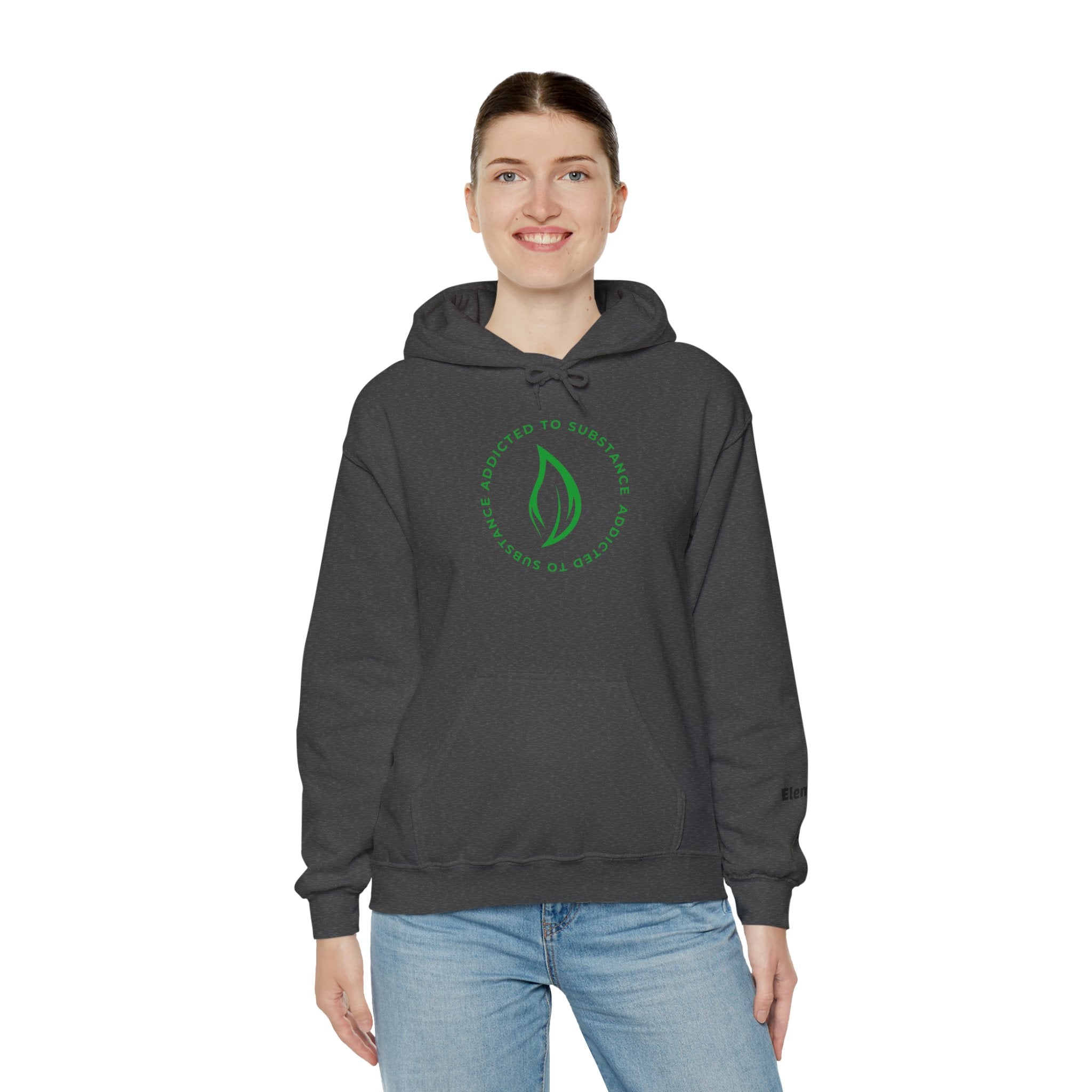 Women's Addicted To Substance Elements 2 Hoodie (Earth) | Heavy Blend™ Hooded Sweatshirt