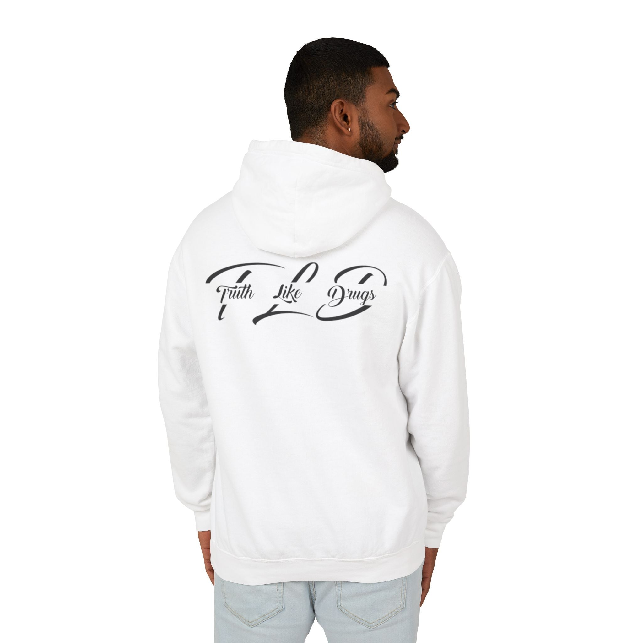 Men's Addicted to Substance Elements Hoodie - Fire | Unisex Lightweight Hooded Sweatshirt