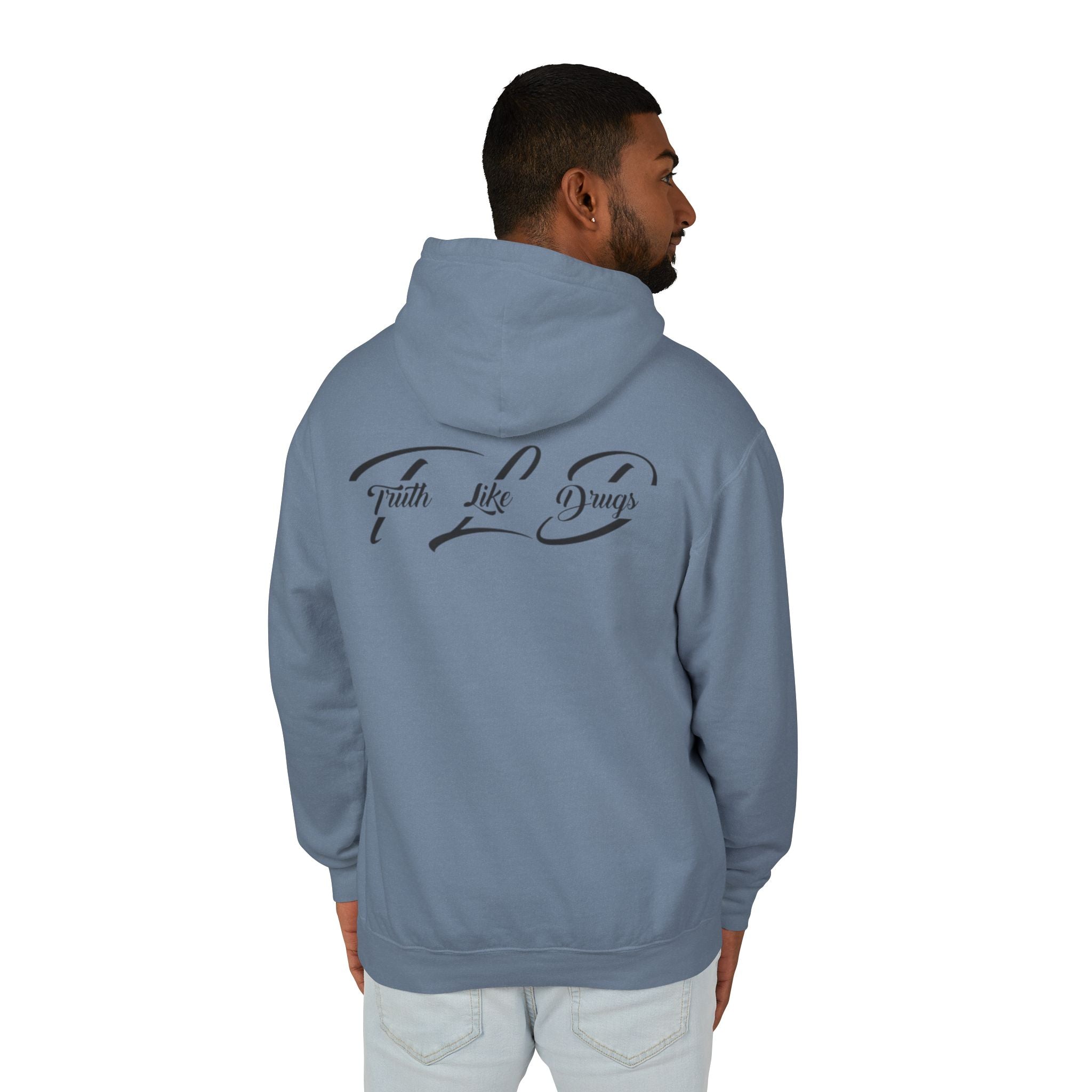 Men's Addicted to Substance Elements Hoodie - Fire | Unisex Lightweight Hooded Sweatshirt