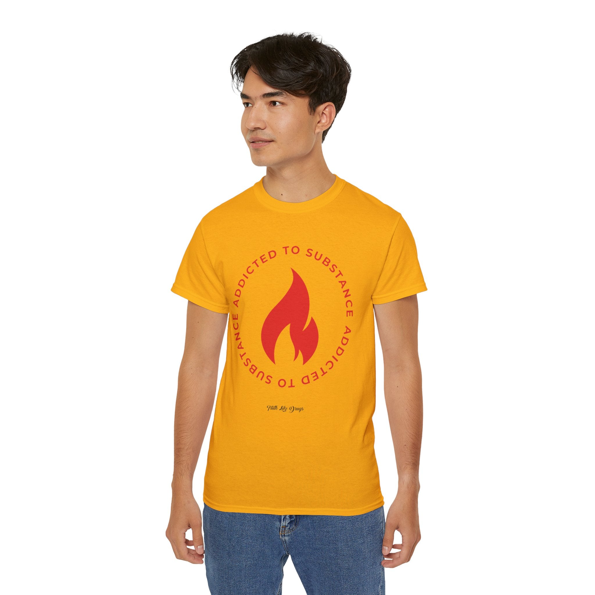 Men's Addicted to Substance Elements Edition (Fire ) | Ultra Cotton Tee