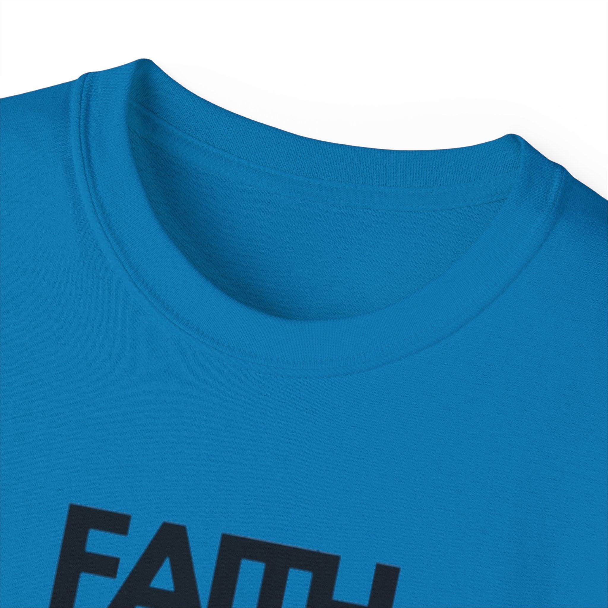 Faith Over Everything Unisex Ultra Cotton Tee | Inspirational Graphic T-Shirt