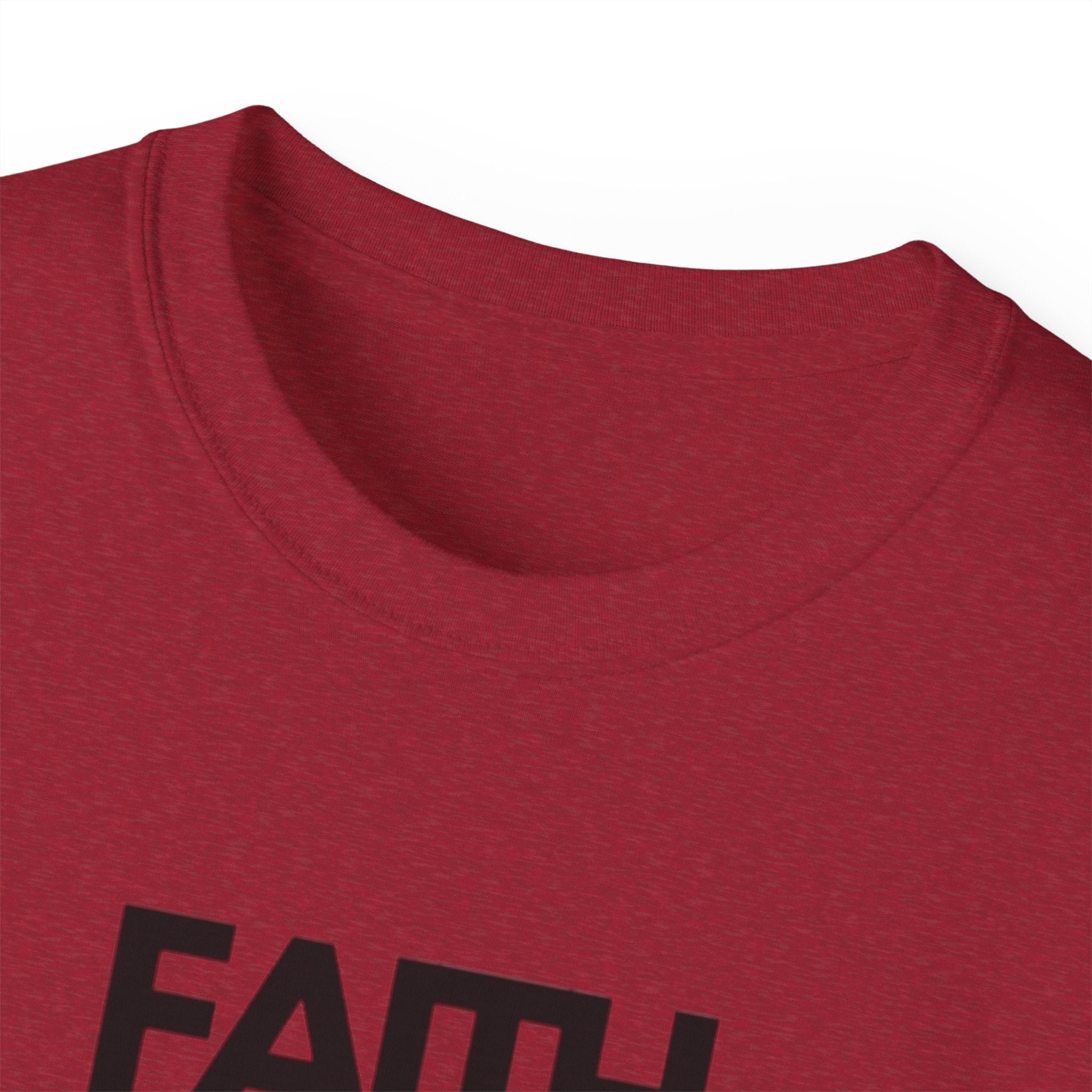 Faith Over Everything Unisex Ultra Cotton Tee | Inspirational Graphic T-Shirt