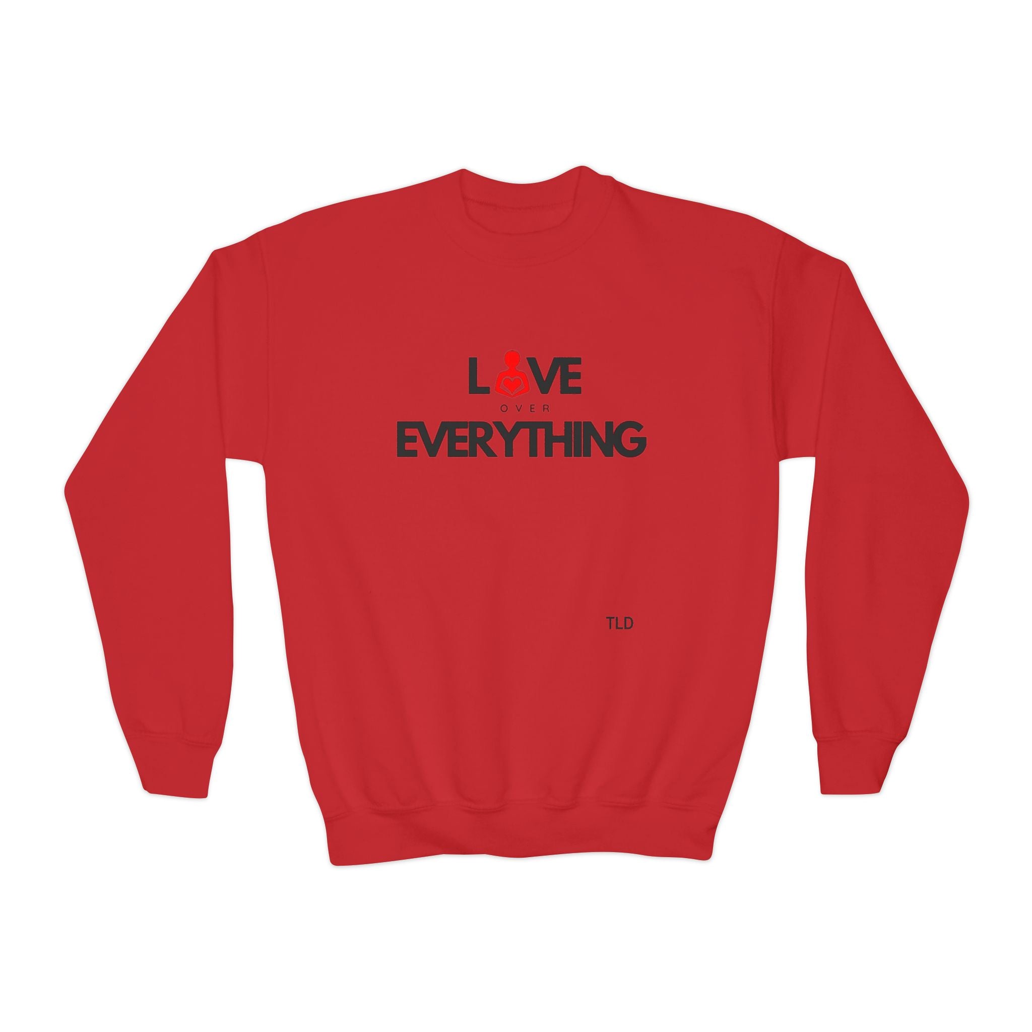 Love Over Everything | Youth Crewneck Sweatshirt