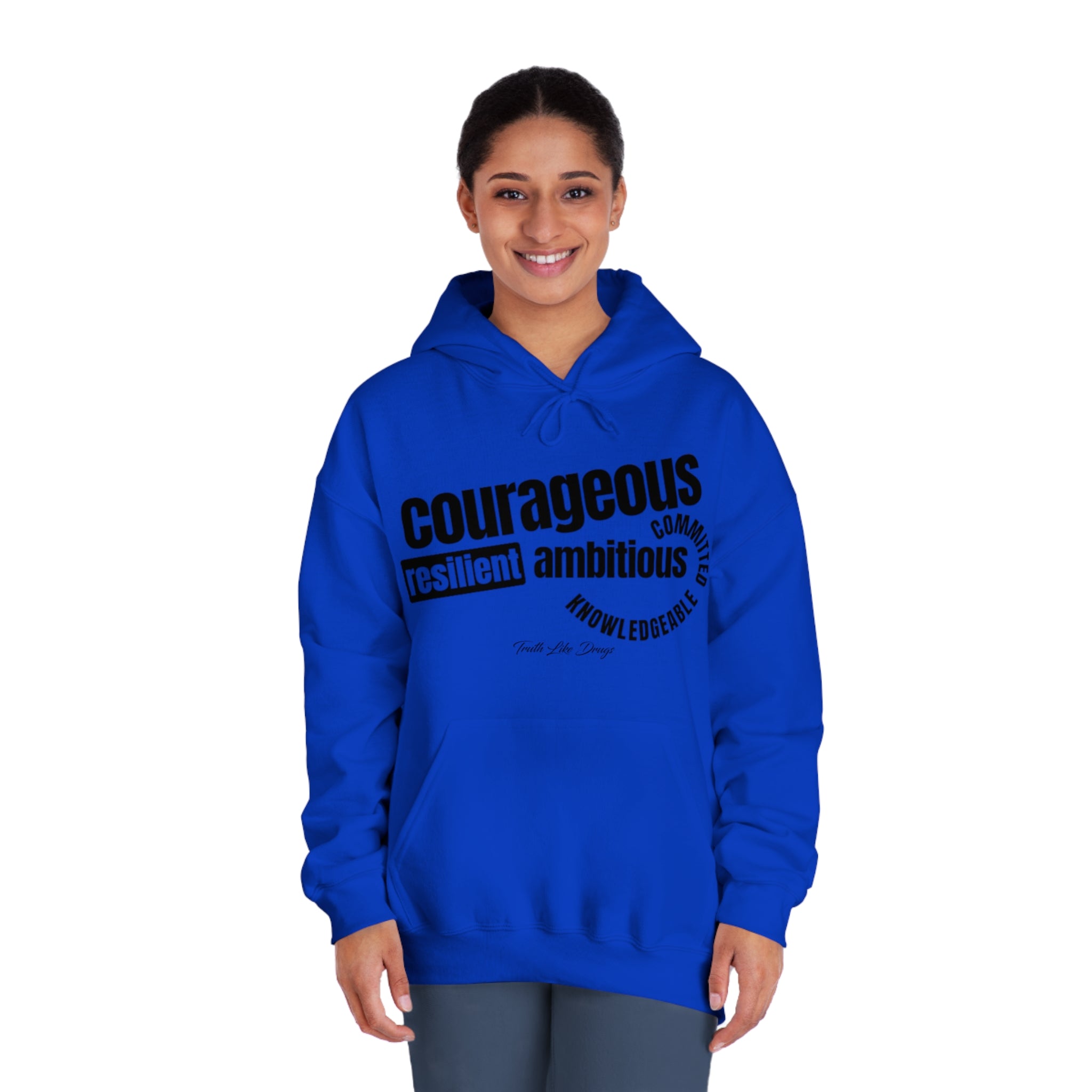 Courageous - Unisex DryBlend® Hoodie Sweatshirt