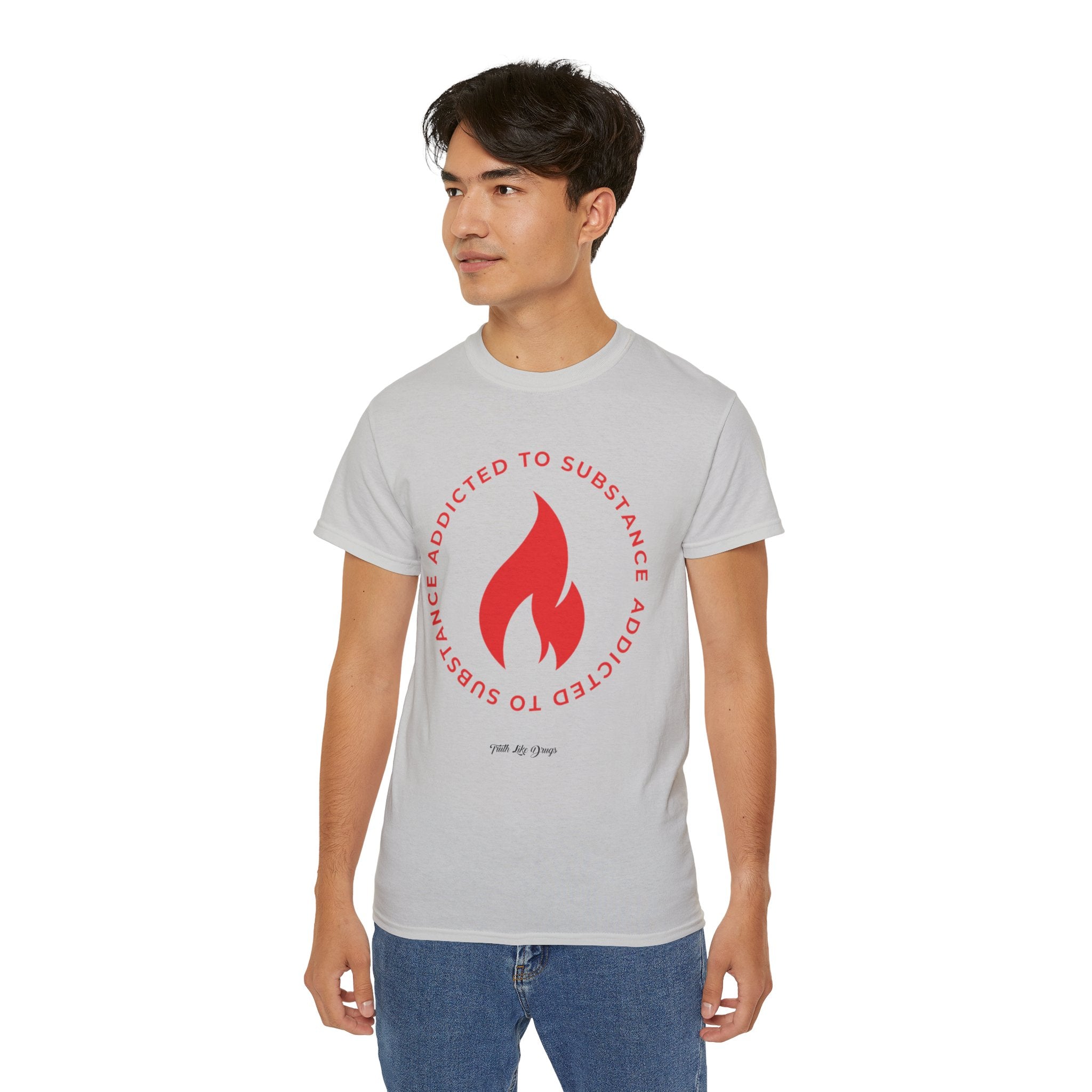 Men's Addicted to Substance Elements Edition (Fire ) | Ultra Cotton Tee
