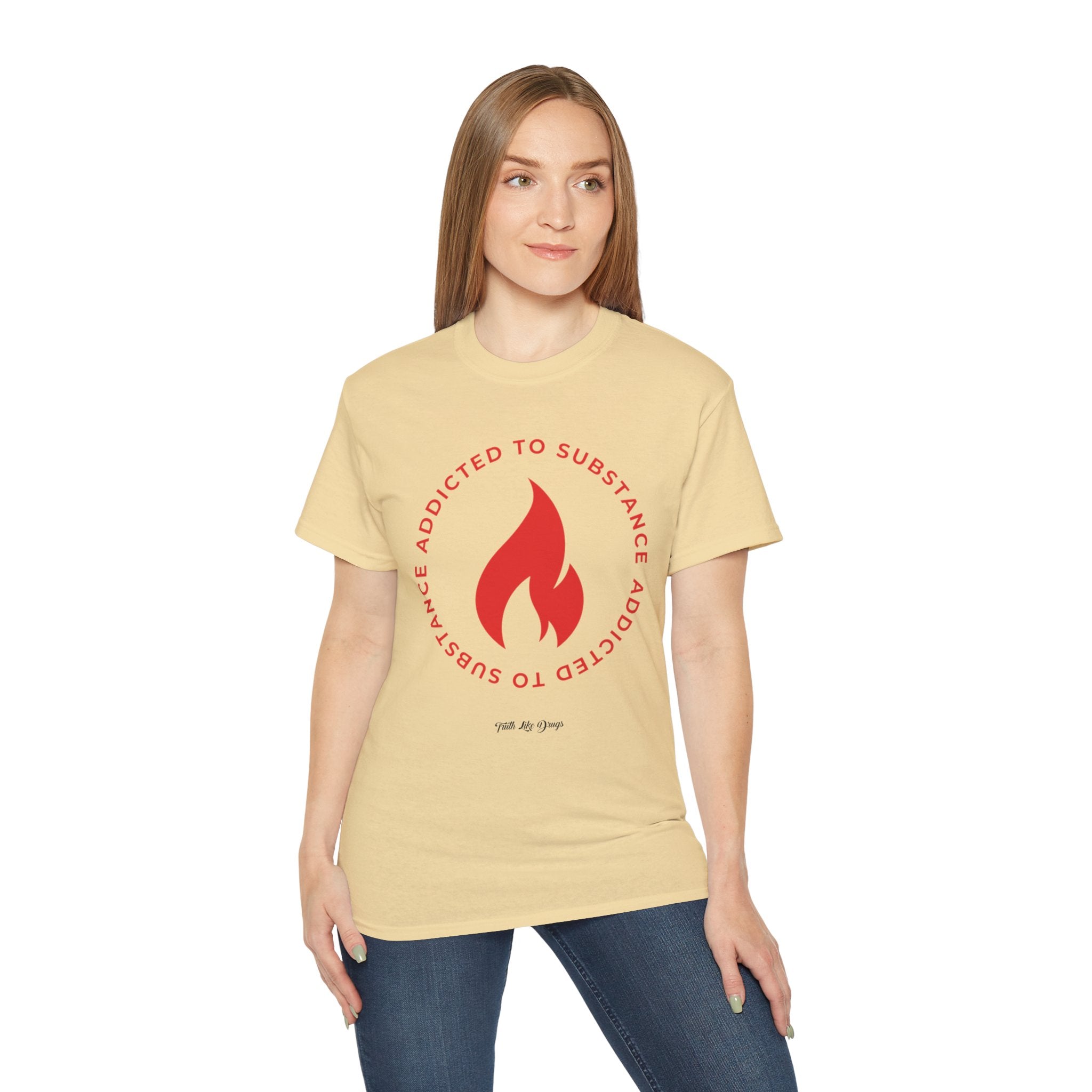 Women's Addicted to Substance Elements Edition (Fire ) | Ultra Cotton Tee