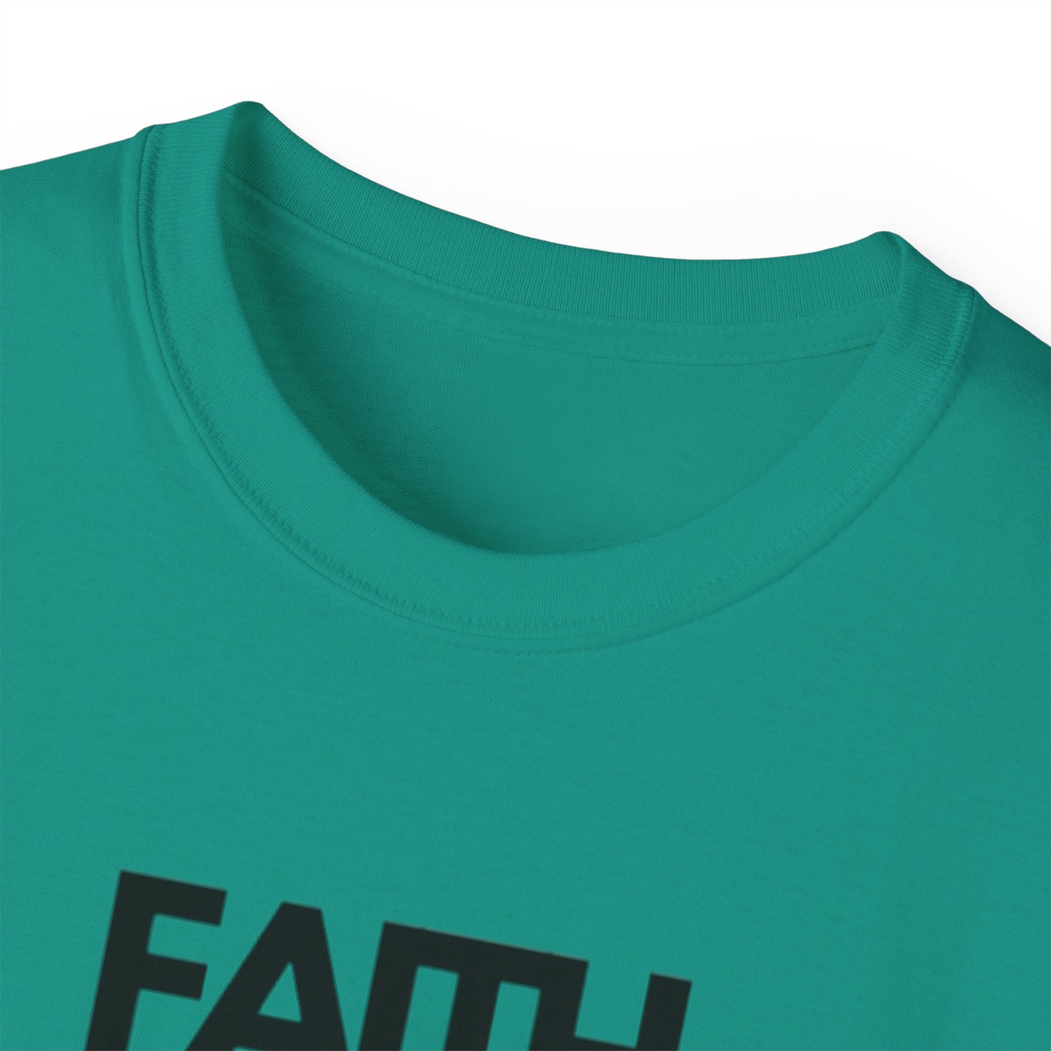 Faith Over Everything Unisex Ultra Cotton Tee | Inspirational Graphic T-Shirt