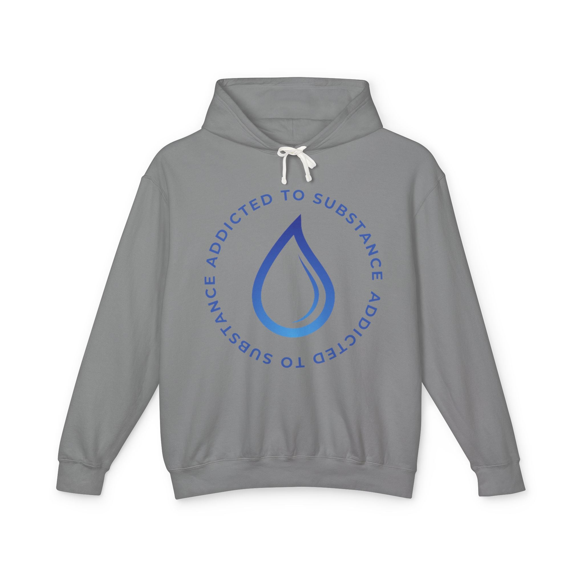 Women's Addicted to Substance Elements Hoodie - Water | Lightweight Hooded Sweatshirt