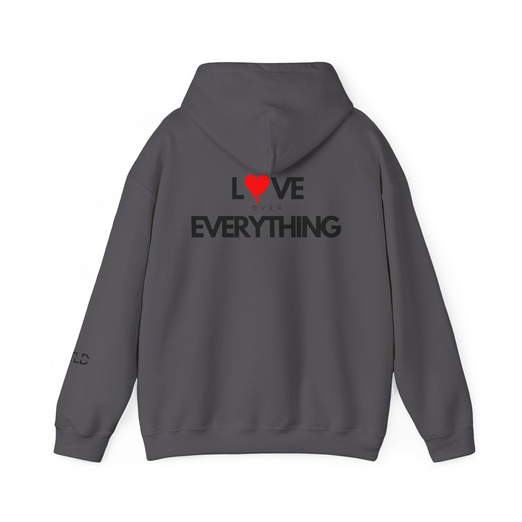 Love over Everything TLD | Unisex Heavy Blend™ Hooded Sweatshirt