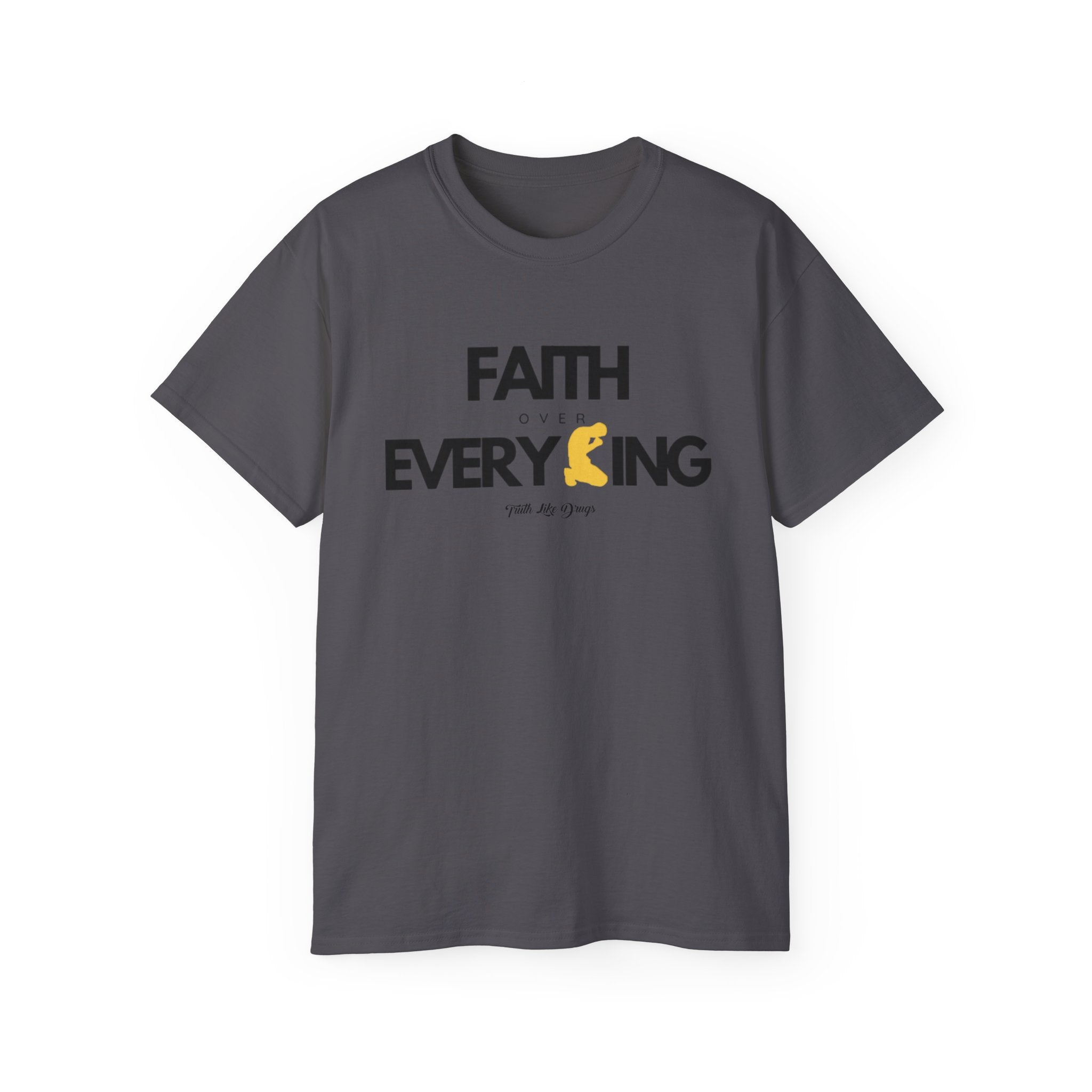 Faith Over Everything Unisex Ultra Cotton Tee | Inspirational Graphic T-Shirt