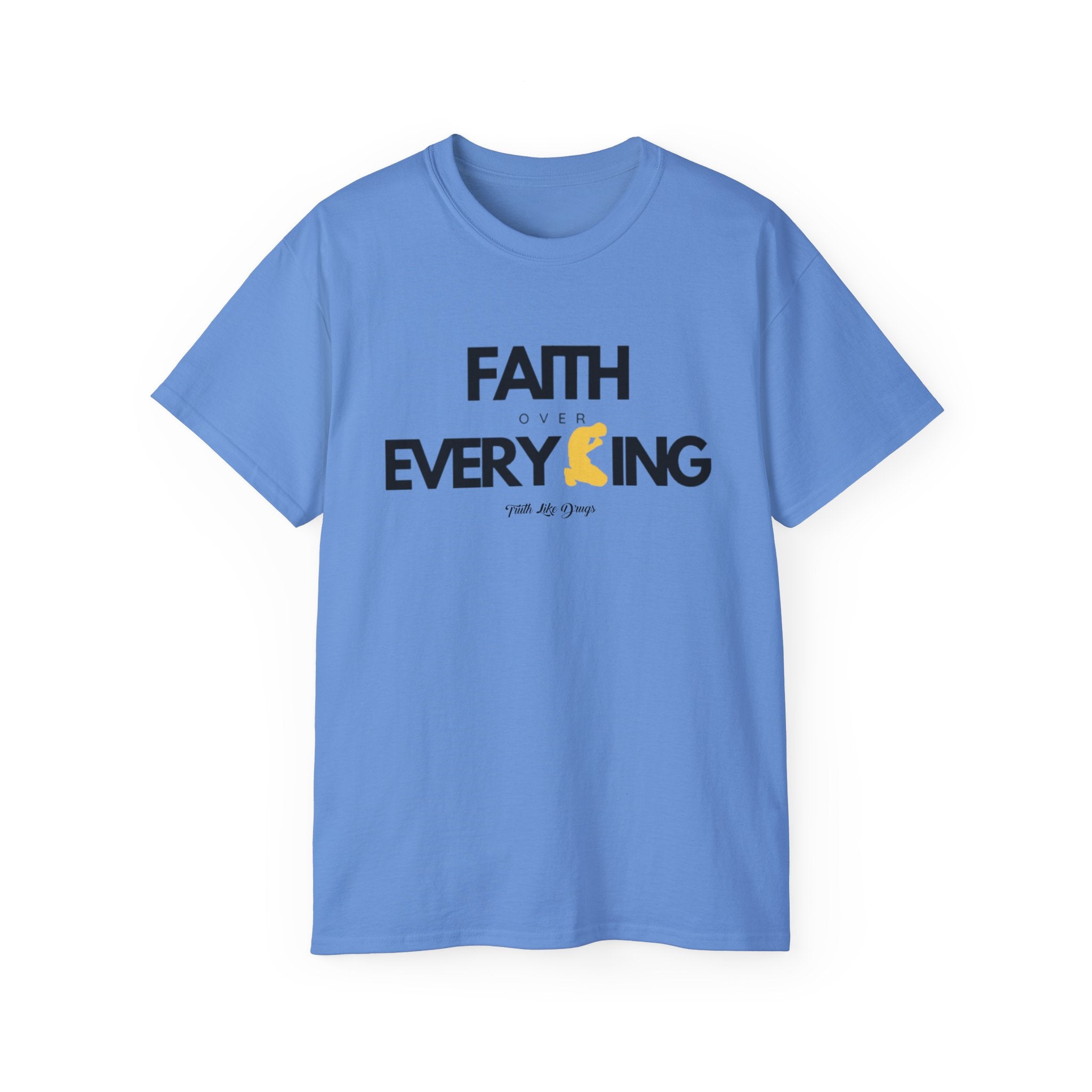 Faith Over Everything Unisex Ultra Cotton Tee | Inspirational Graphic T-Shirt