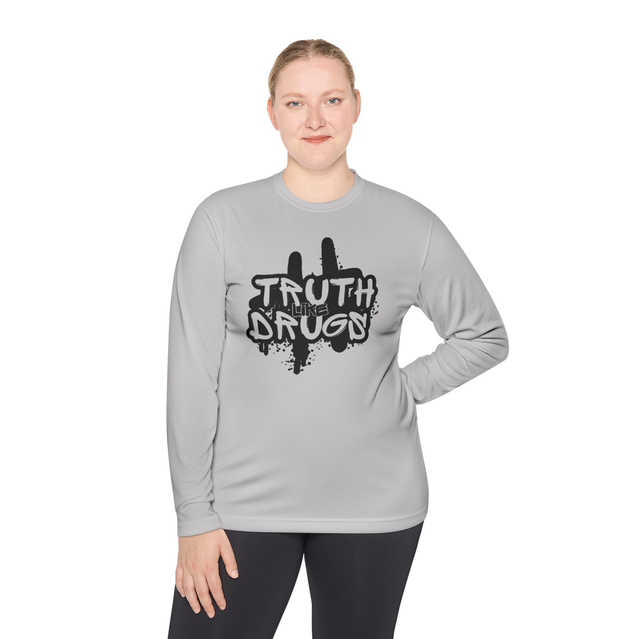 Truth Like Drugs Graffiti | Unisex Lightweight Long Sleeve Tee