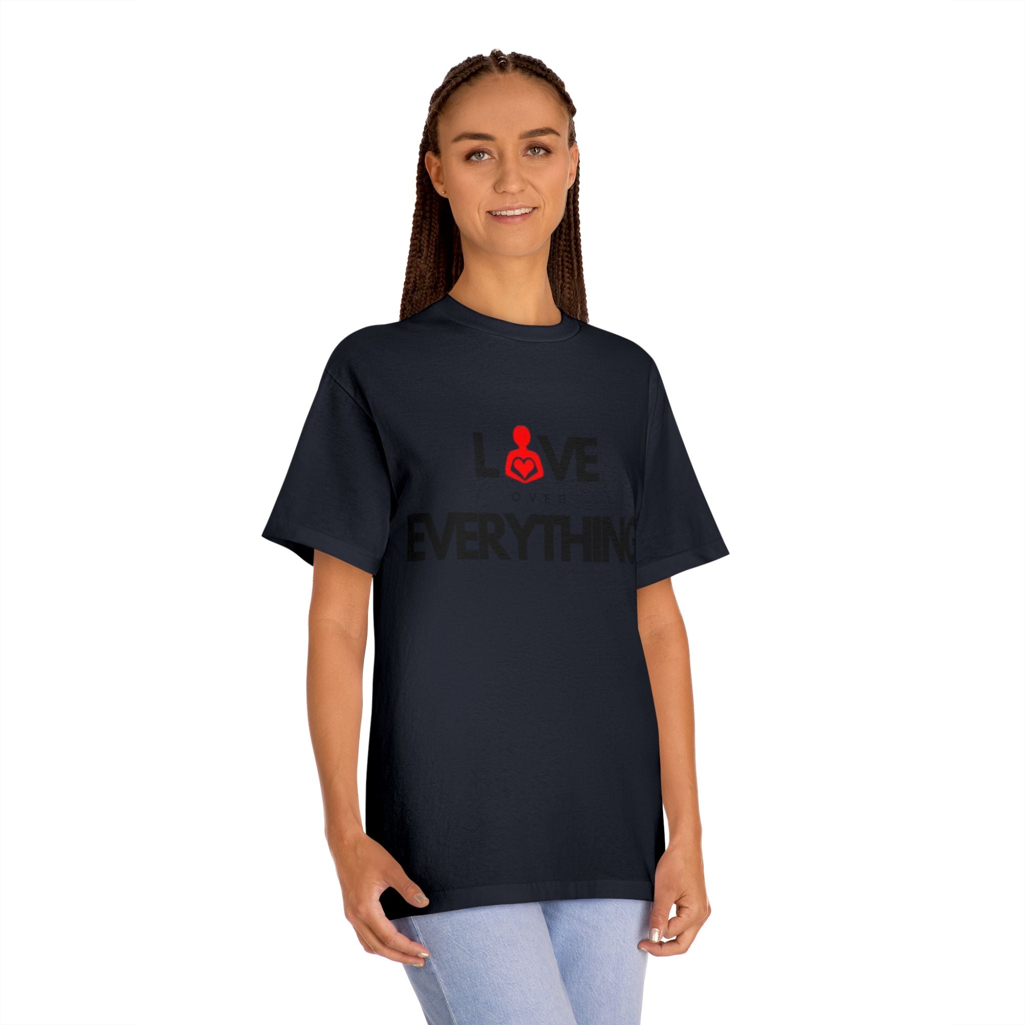 Love Over Everything Unisex Classic Tee - Comfortable Casual Wear for Every Occasion