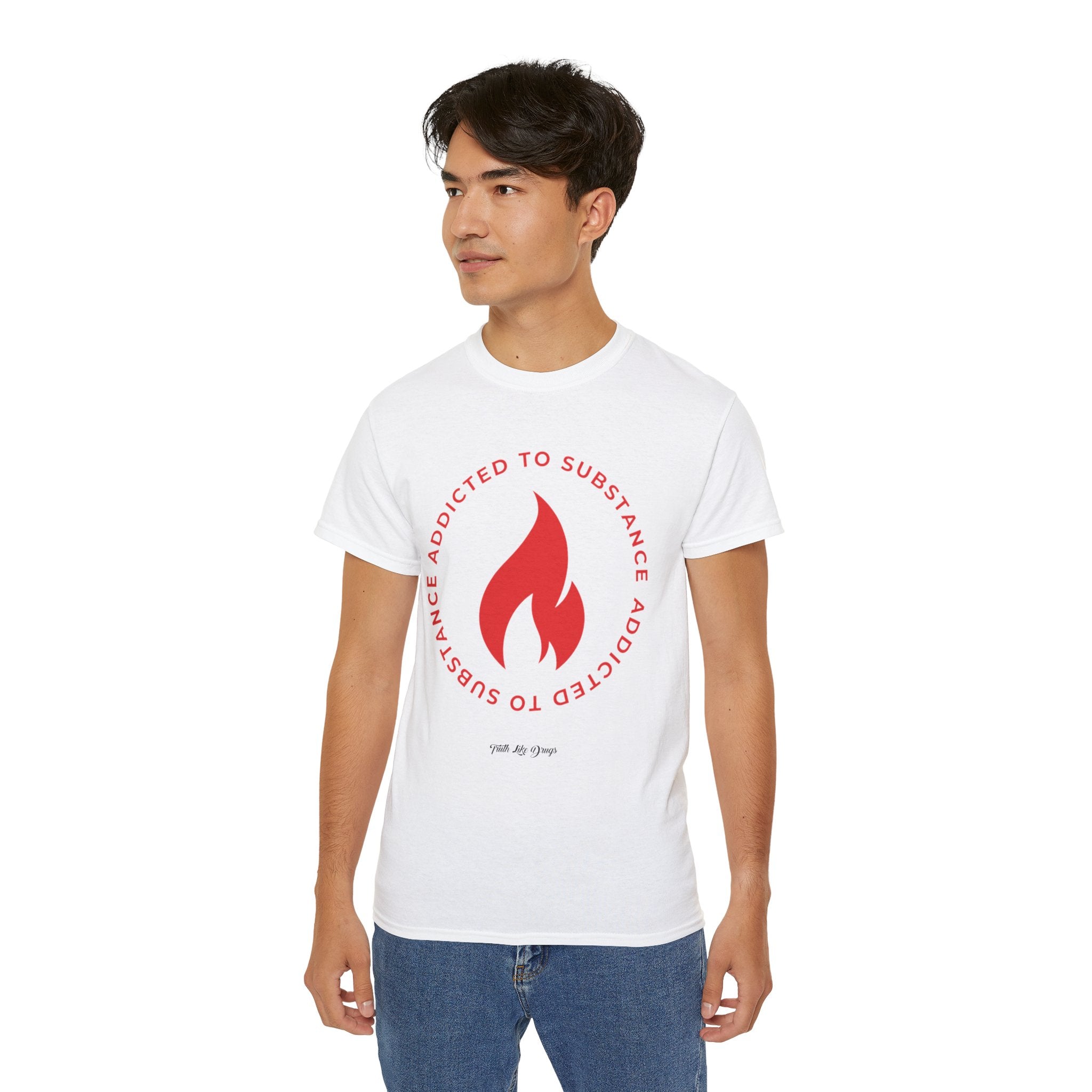 Men's Addicted to Substance Elements Edition (Fire ) | Ultra Cotton Tee