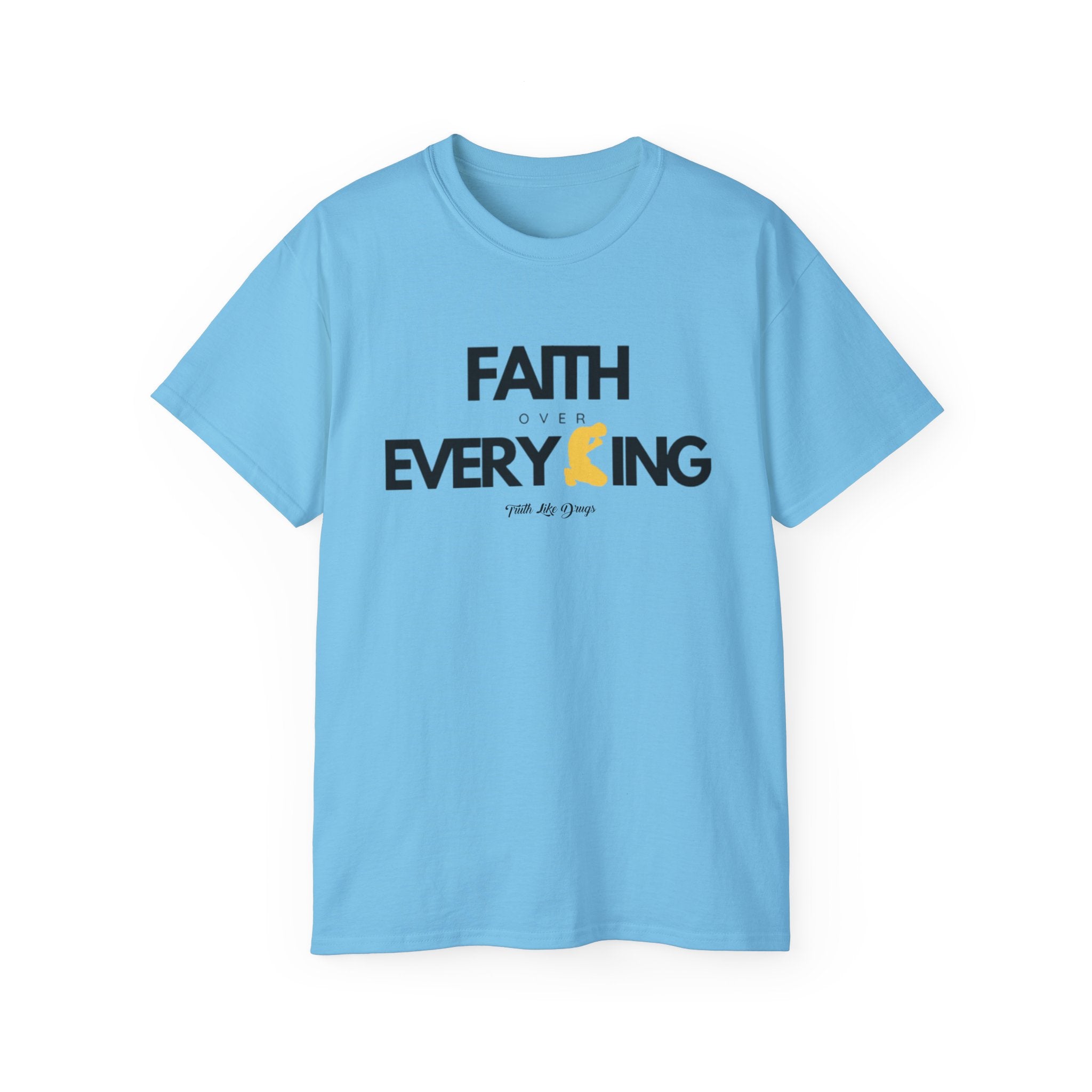 Faith Over Everything Unisex Ultra Cotton Tee | Inspirational Graphic T-Shirt