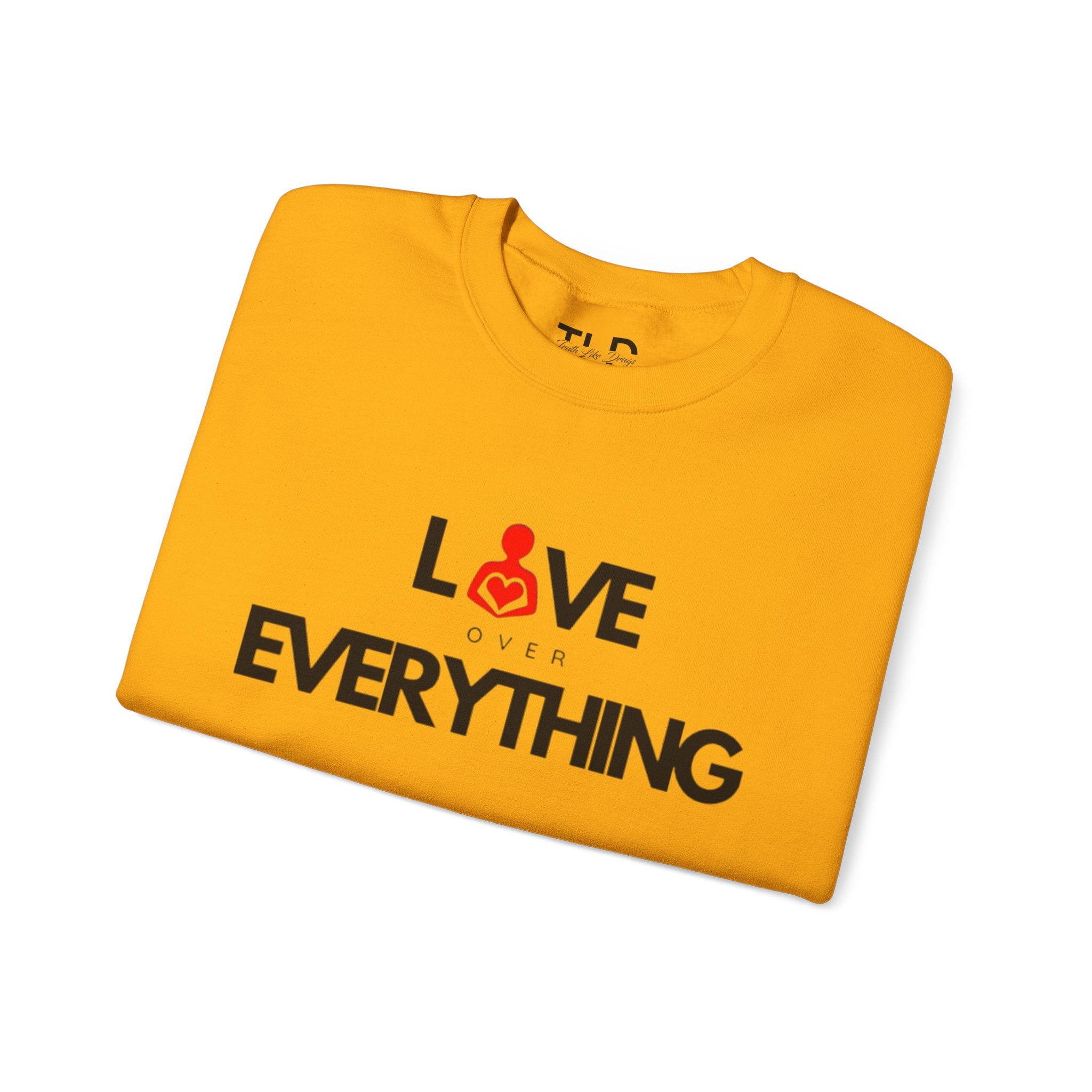 Love Over Everything | Unisex Heavy Blend™ Crewneck Sweatshirt
