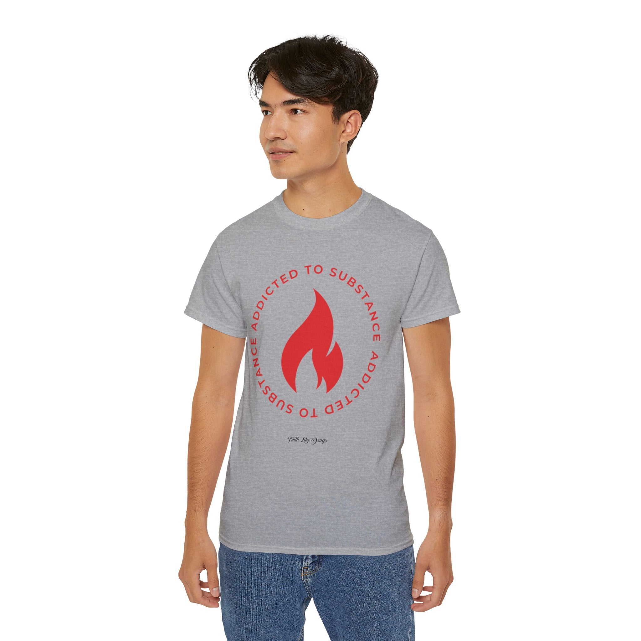 Men's Addicted to Substance Elements Edition (Fire ) | Ultra Cotton Tee