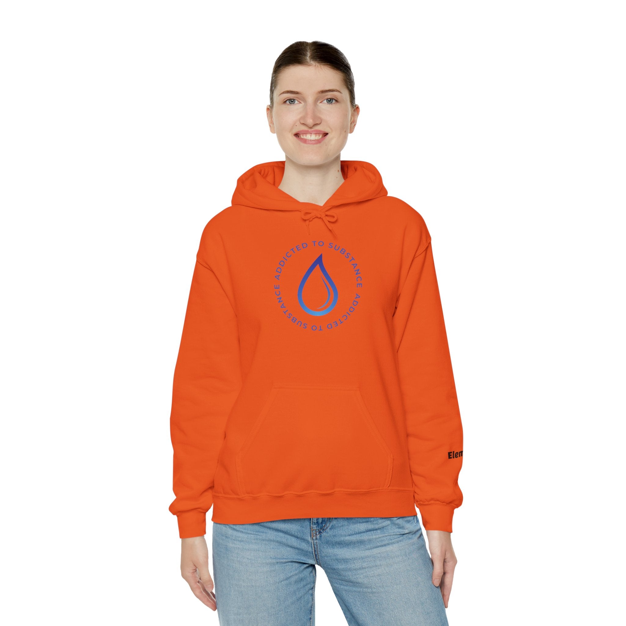 Women's Addicted To Substance Elements 2 Hoodie (Water) | Heavy Blend™ Hooded Sweatshirt