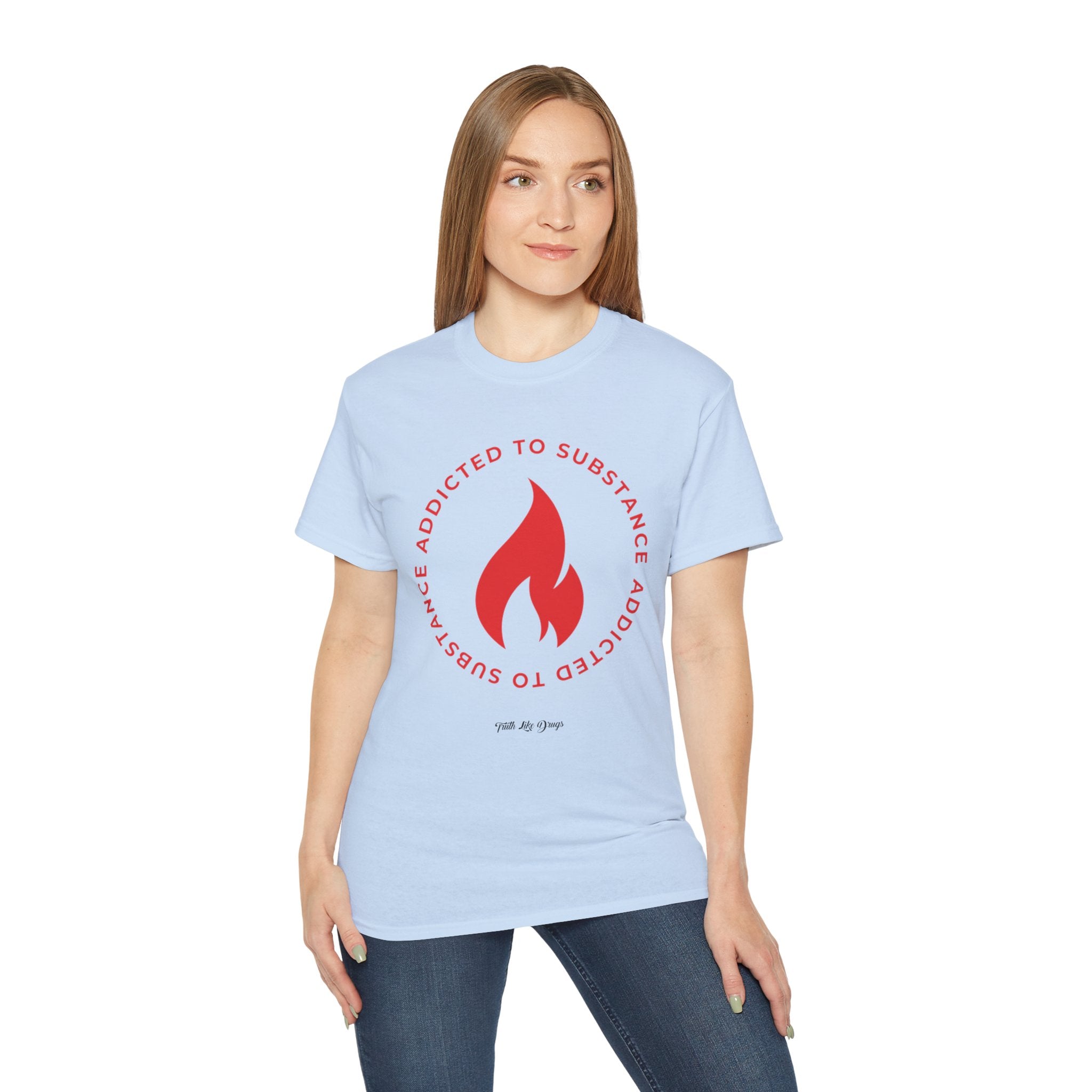 Women's Addicted to Substance Elements Edition (Fire ) | Ultra Cotton Tee