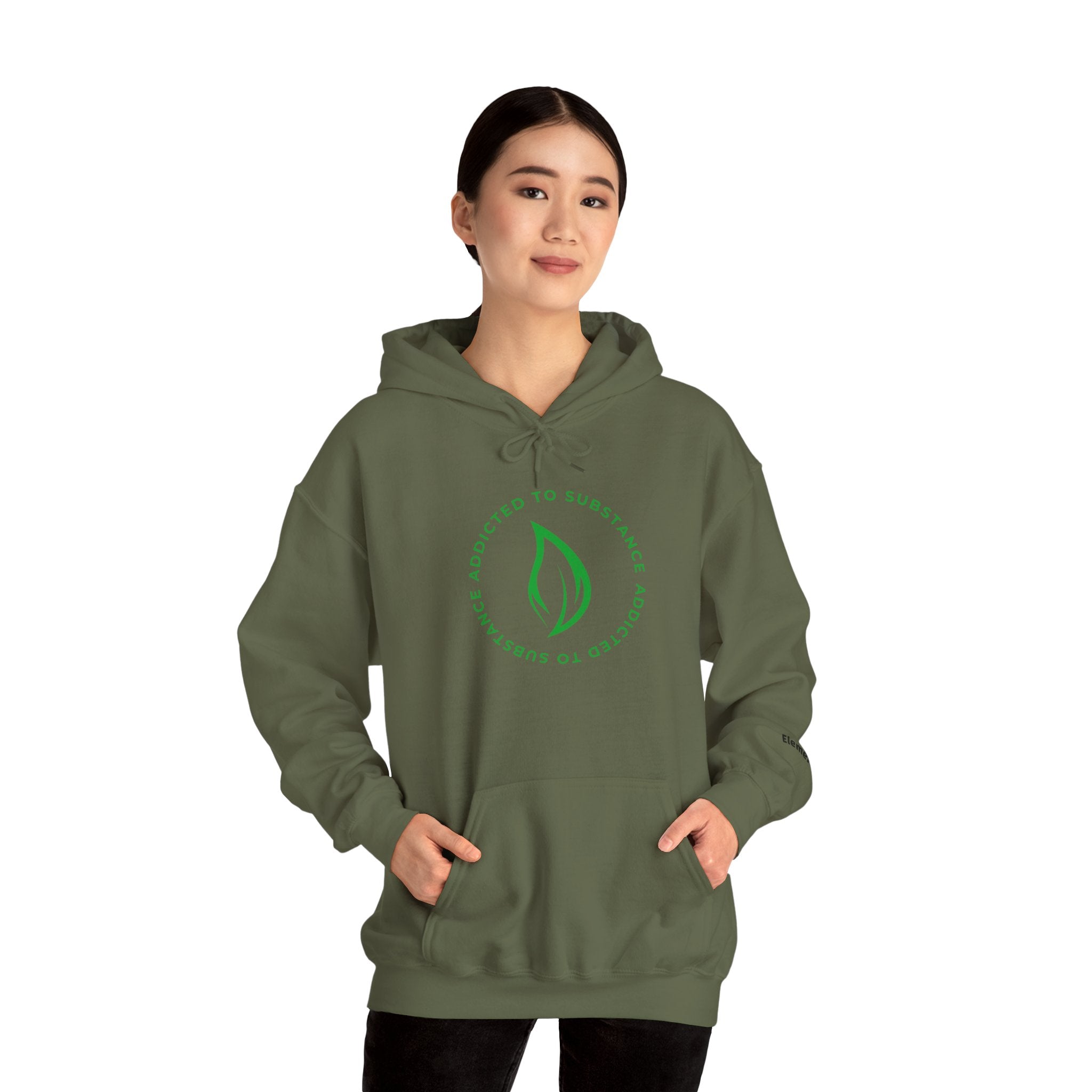 Women's Addicted To Substance Elements 2 Hoodie (Earth) | Heavy Blend™ Hooded Sweatshirt