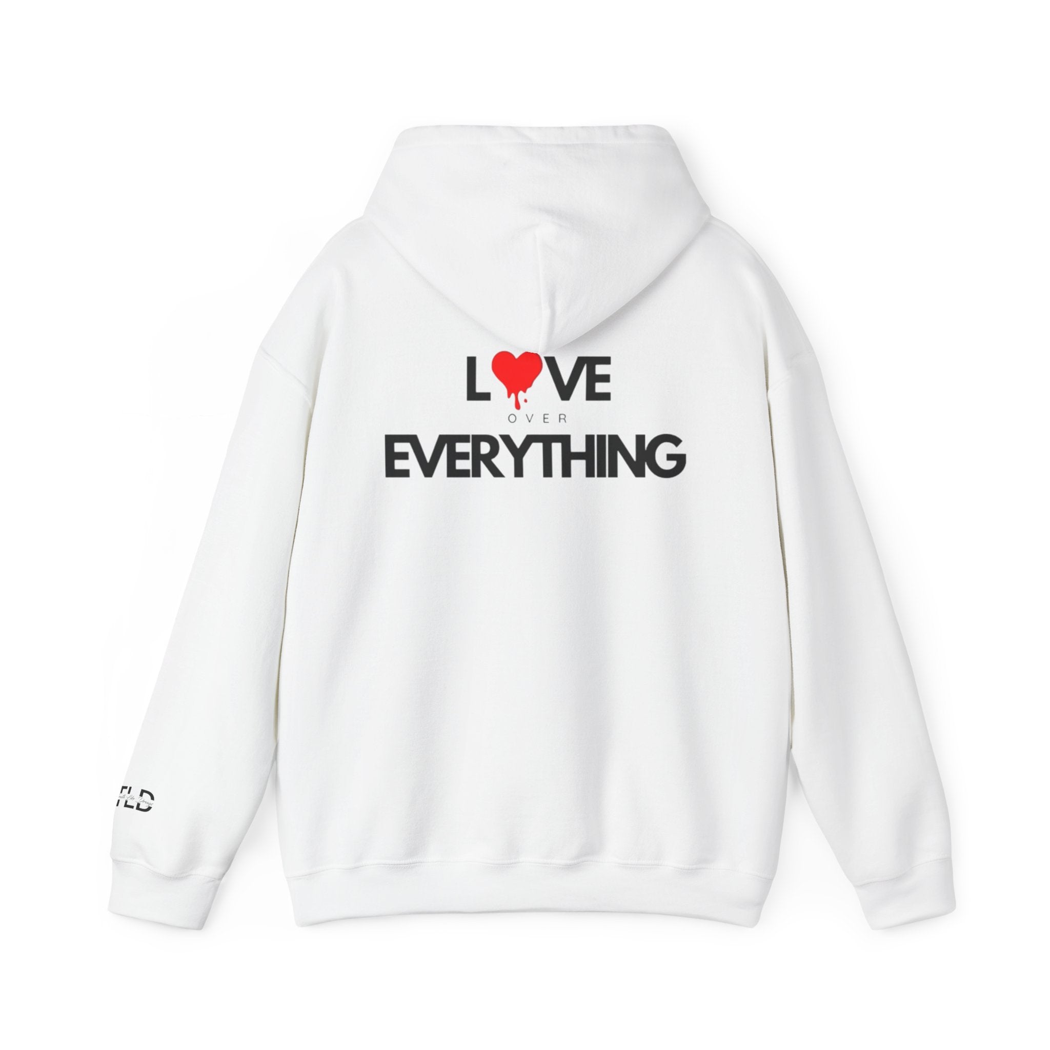 Love over Everything TLD | Unisex Heavy Blend™ Hooded Sweatshirt