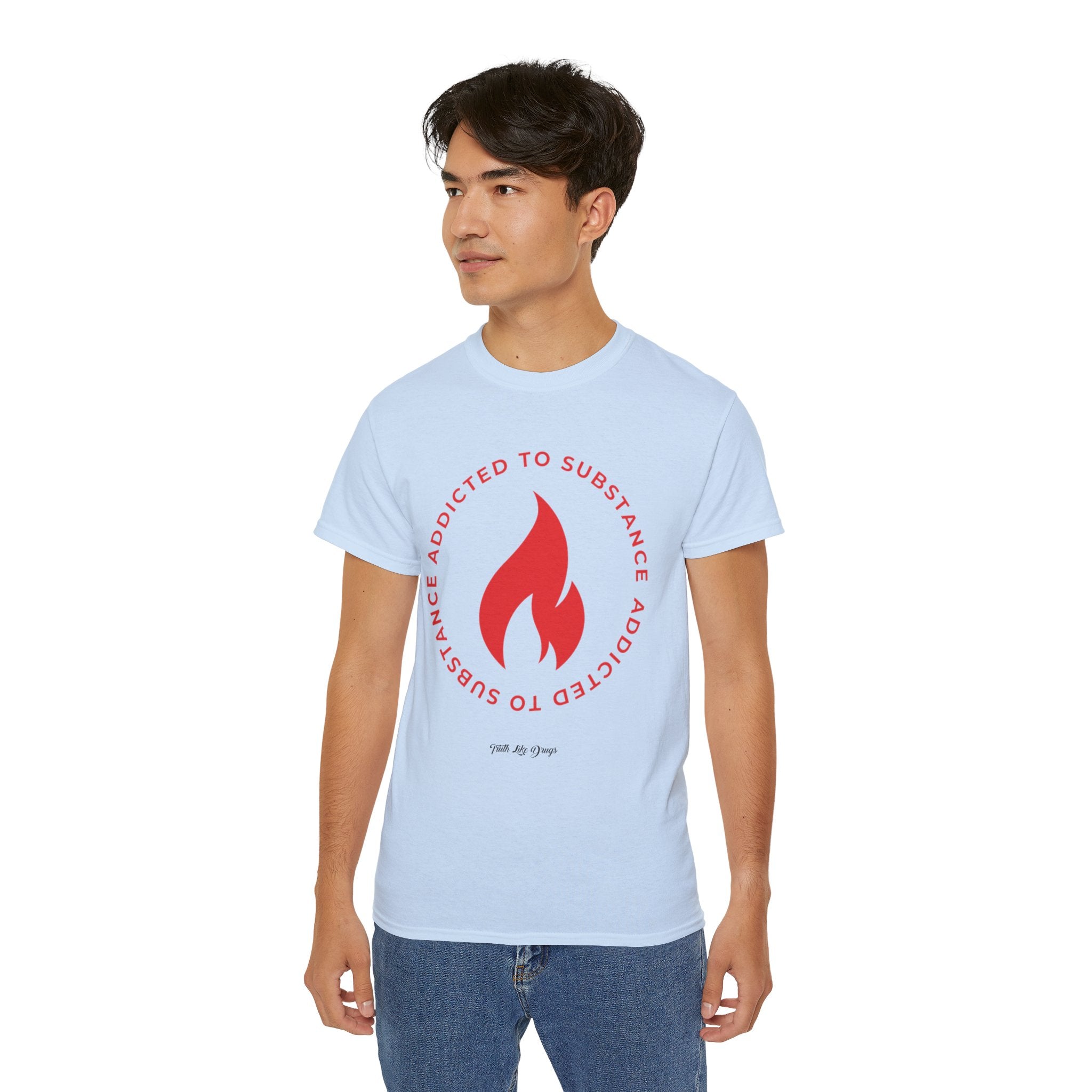 Men's Addicted to Substance Elements Edition (Fire ) | Ultra Cotton Tee