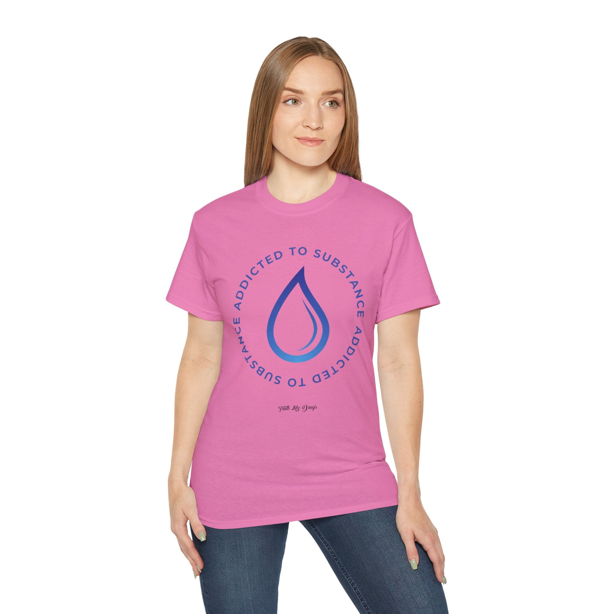 Women's Addicted to Substance Elements Edition (Water ) | Ultra Cotton Tee