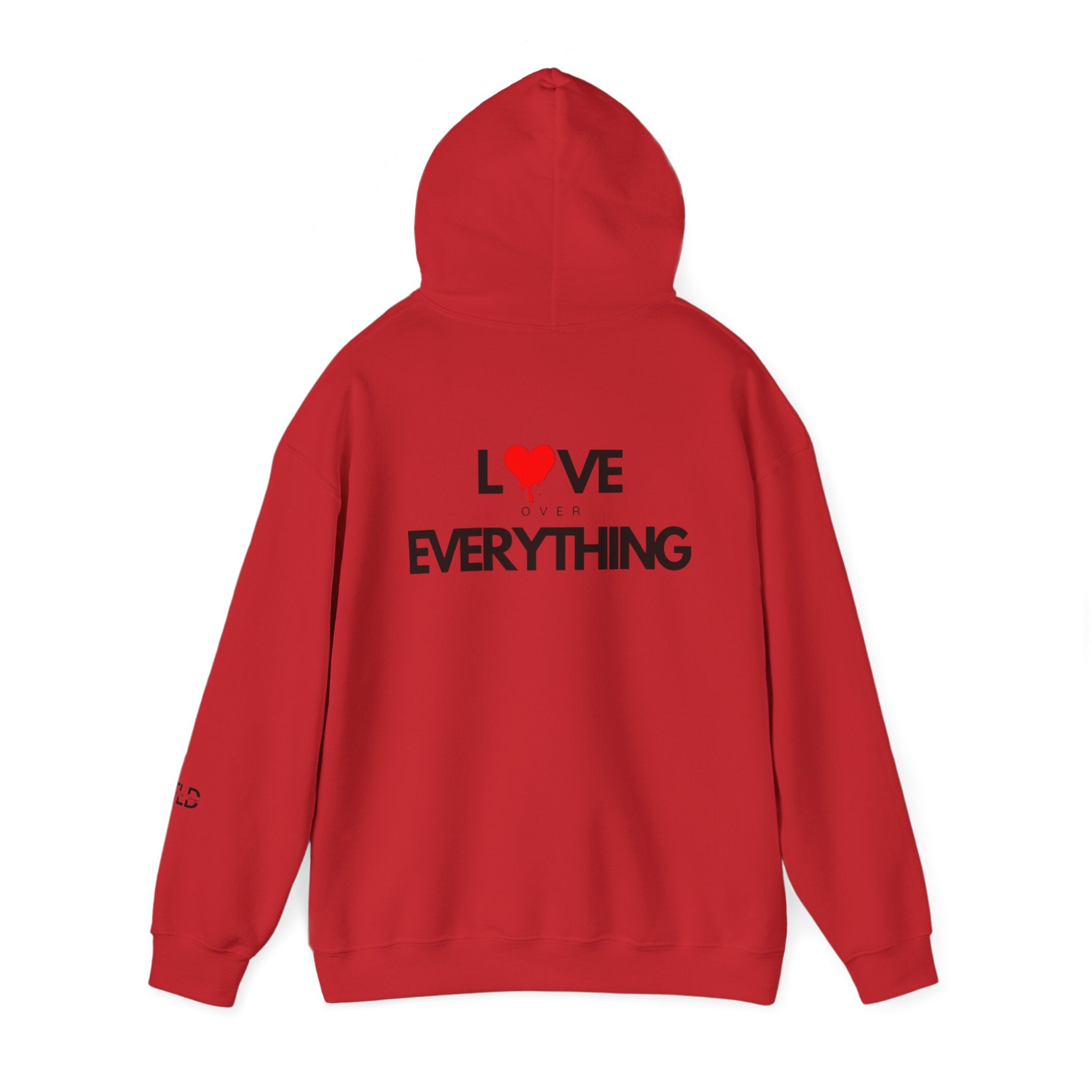 Love over Everything TLD | Unisex Heavy Blend™ Hooded Sweatshirt