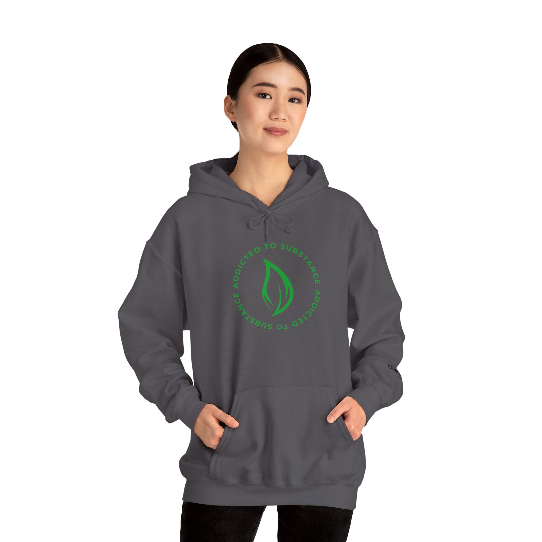 Women's Addicted To Substance Elements 2 Hoodie (Earth) | Heavy Blend™ Hooded Sweatshirt