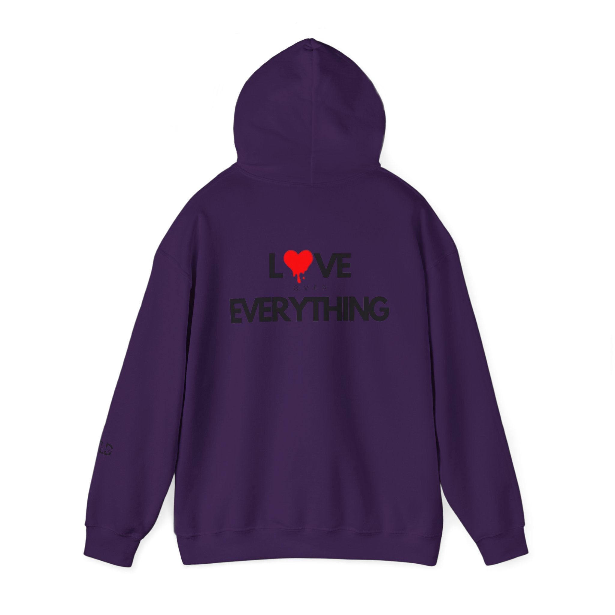 Love over Everything TLD | Unisex Heavy Blend™ Hooded Sweatshirt