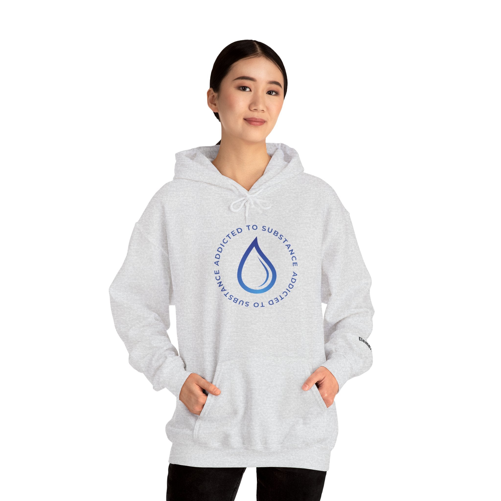 Women's Addicted To Substance Elements 2 Hoodie (Water) | Heavy Blend™ Hooded Sweatshirt