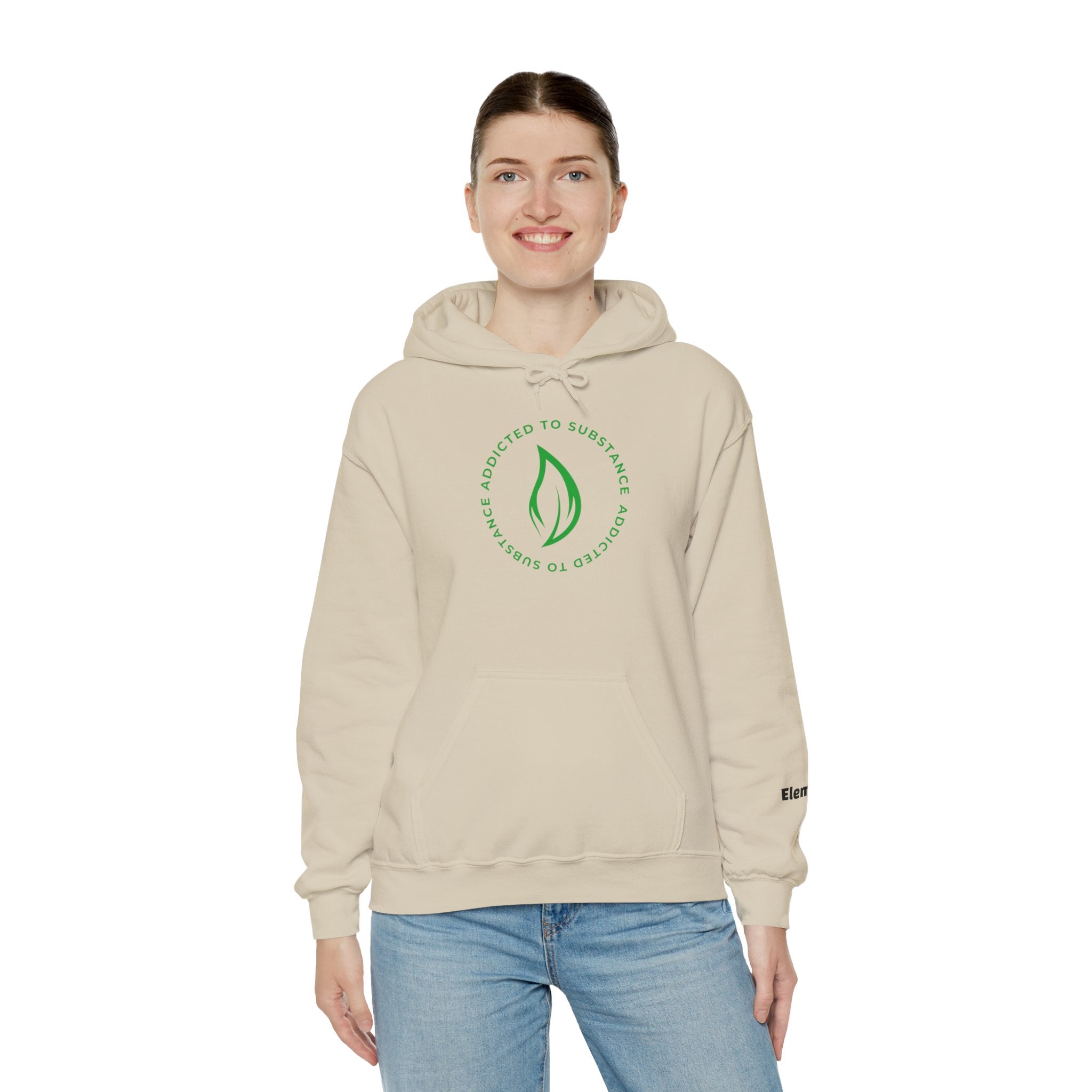 Women's Addicted To Substance Elements 2 Hoodie (Earth) | Heavy Blend™ Hooded Sweatshirt