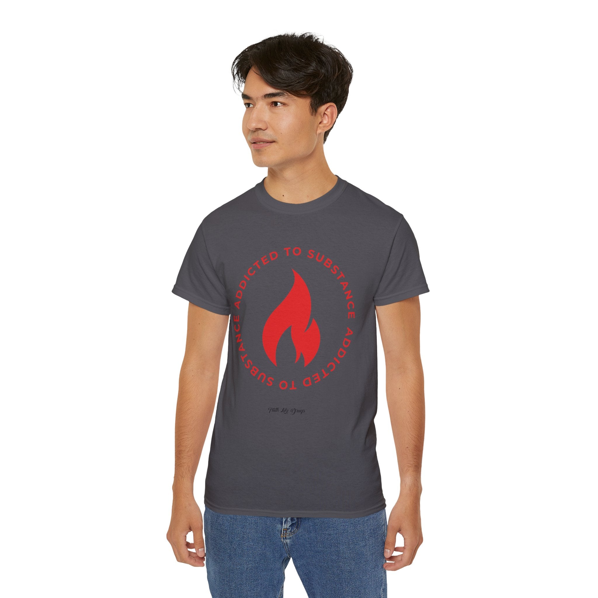 Men's Addicted to Substance Elements Edition (Fire ) | Ultra Cotton Tee
