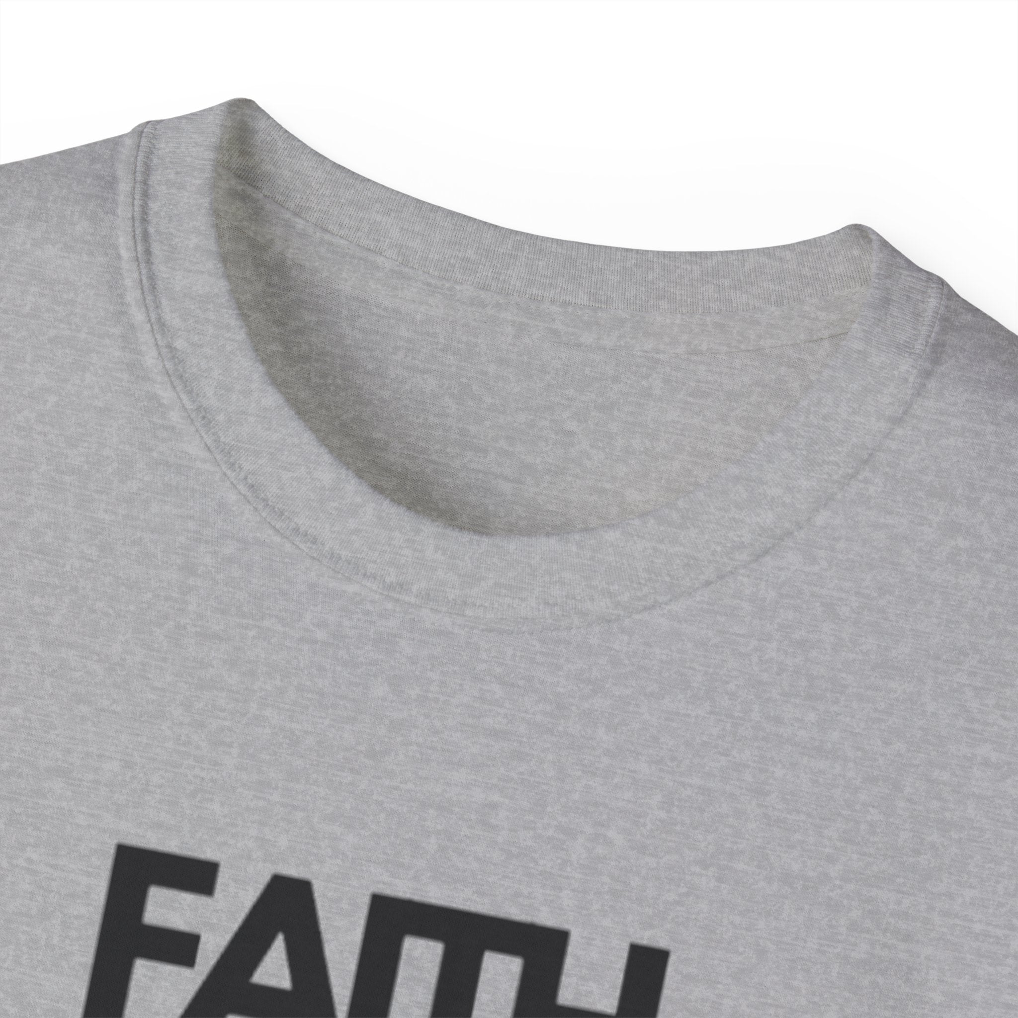 Faith Over Everything Unisex Ultra Cotton Tee | Inspirational Graphic T-Shirt