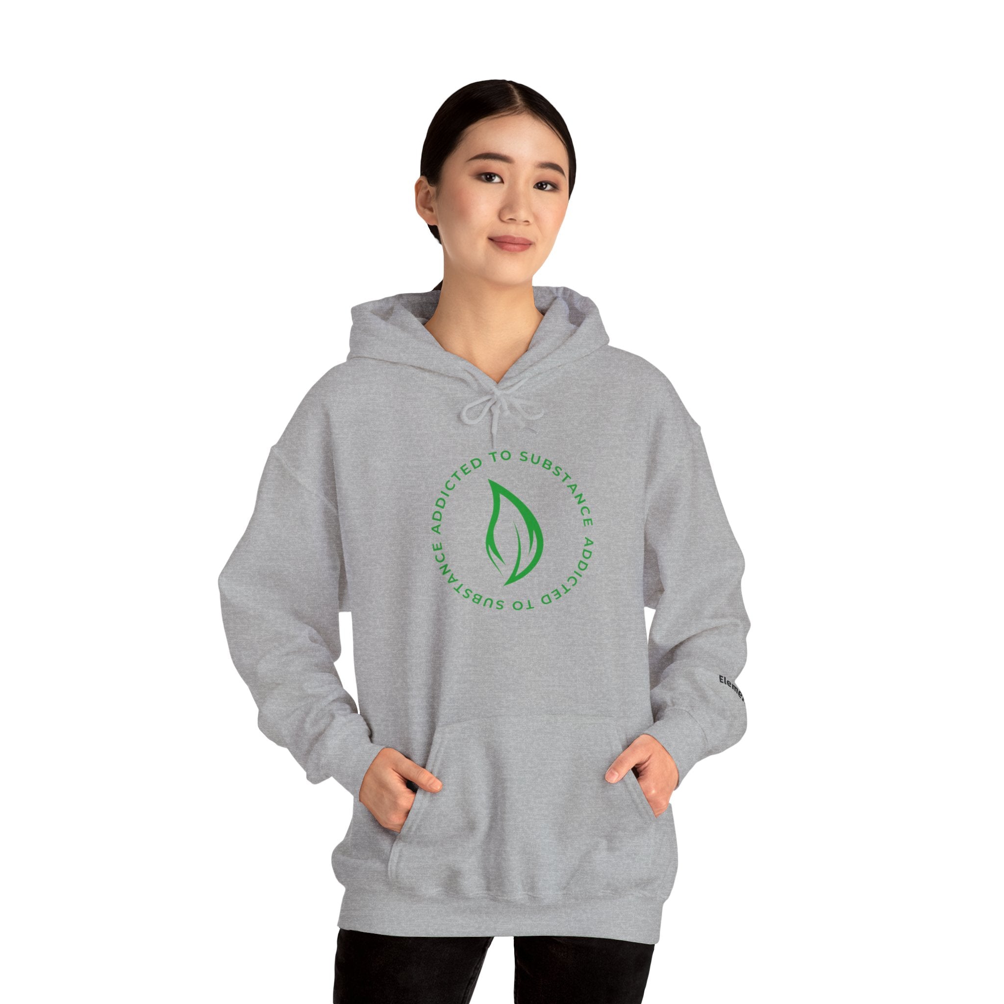 Women's Addicted To Substance Elements 2 Hoodie (Earth) | Heavy Blend™ Hooded Sweatshirt