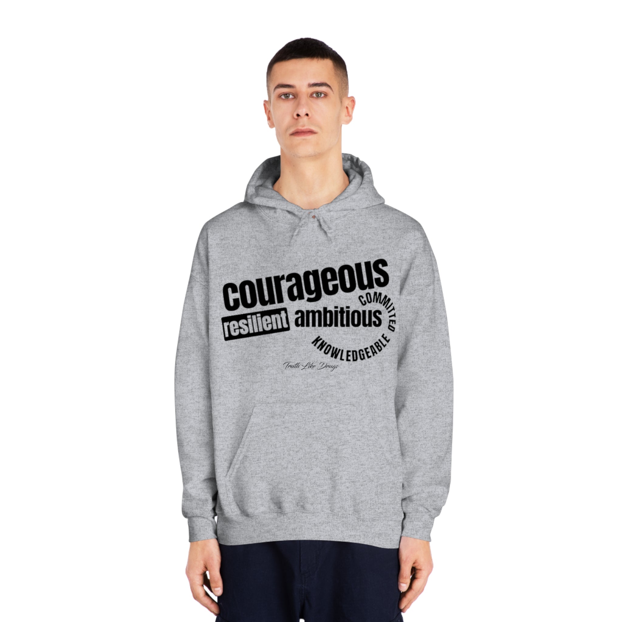 Courageous - Unisex DryBlend® Hoodie Sweatshirt