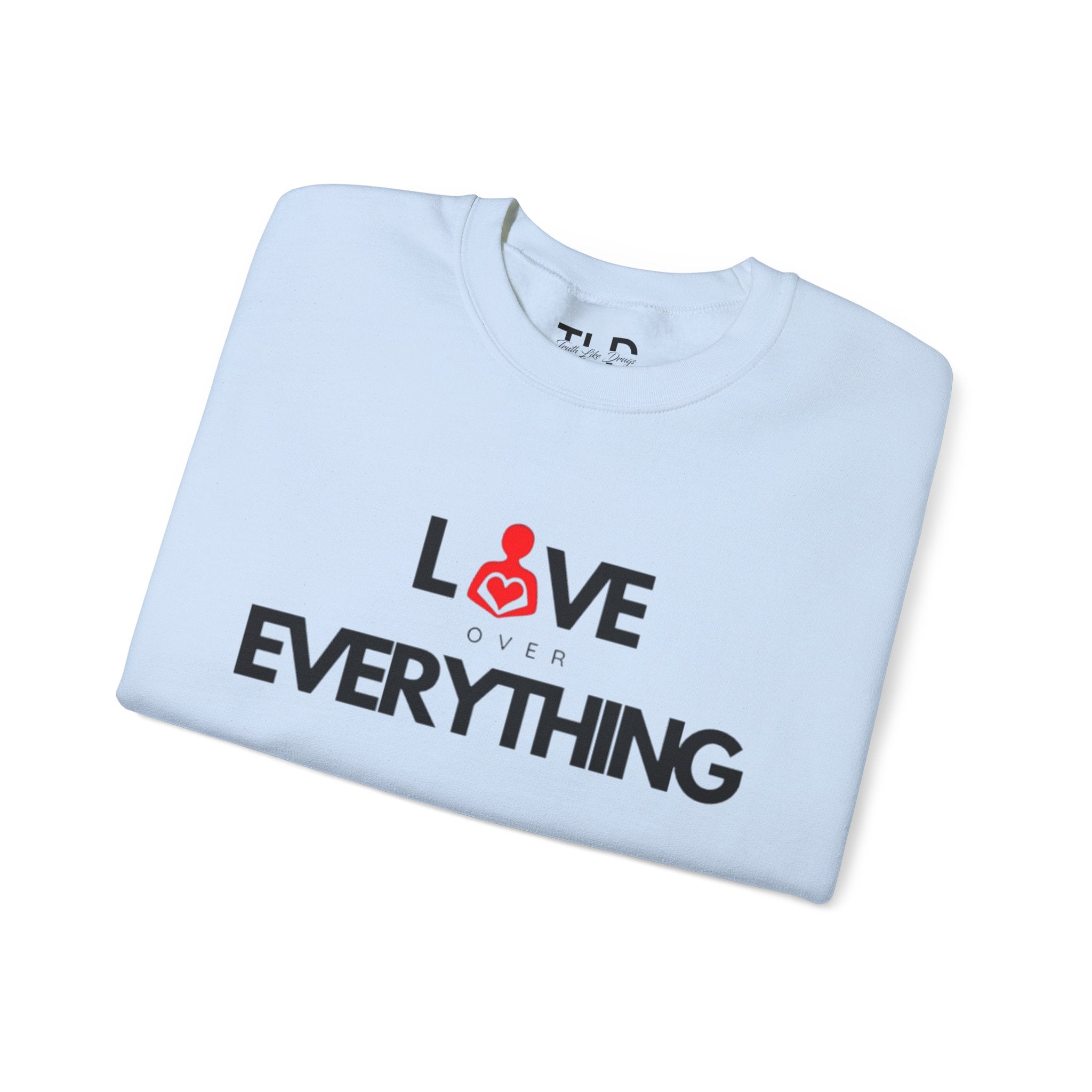 Love Over Everything | Unisex Heavy Blend™ Crewneck Sweatshirt
