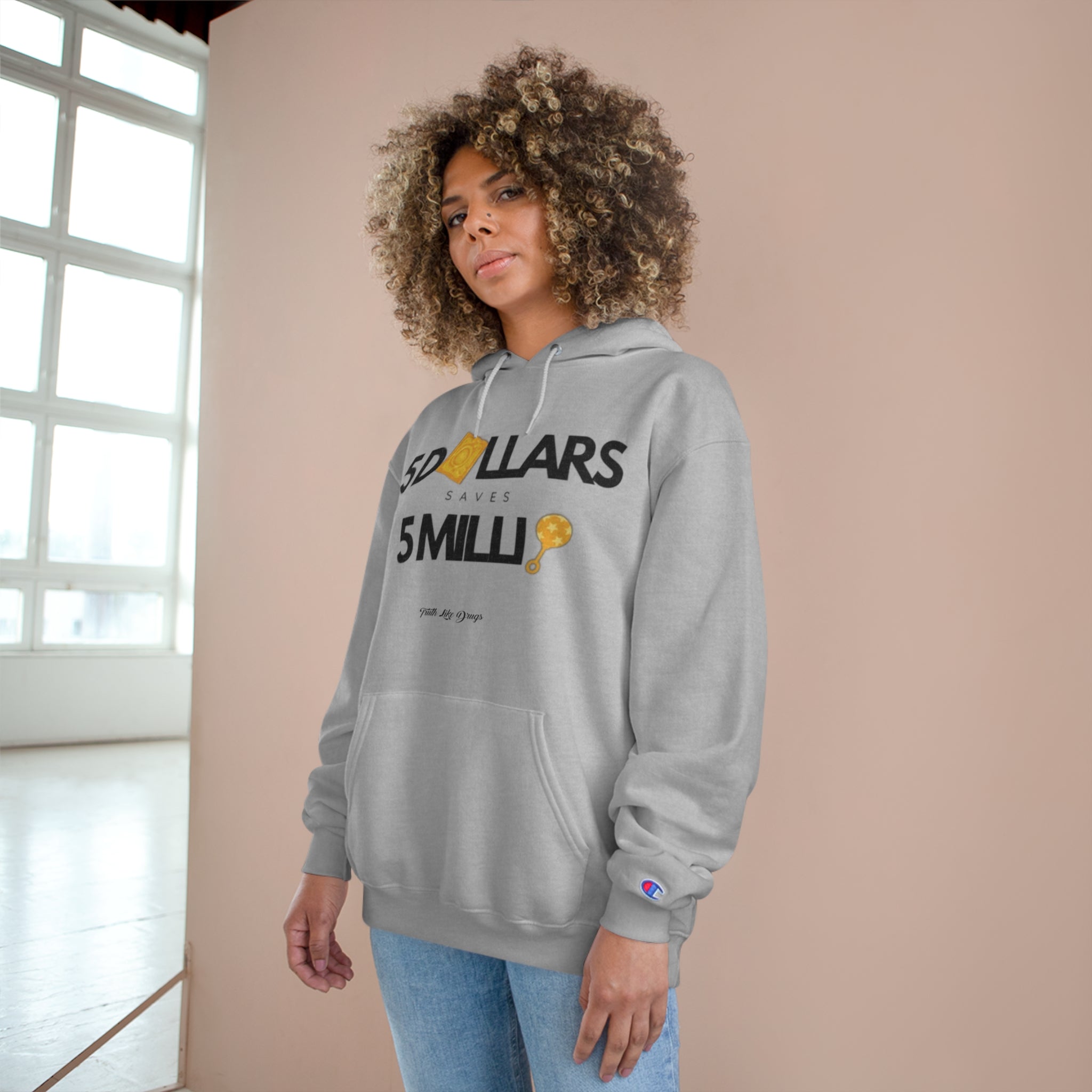 $5 Saves 5 Mill Signature Hoodie | Champion